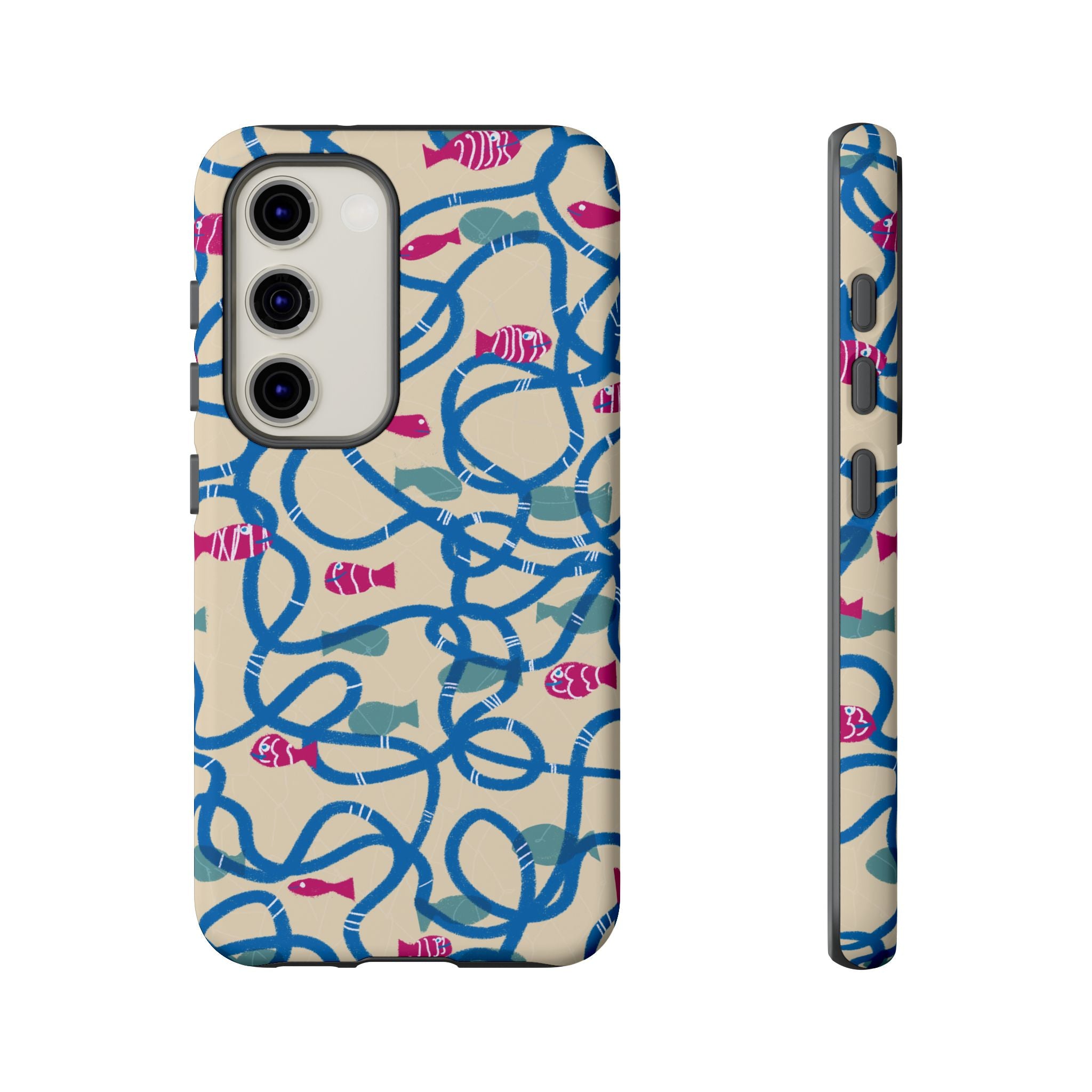 Good Catch – Coral Dance Tough Phone Case
