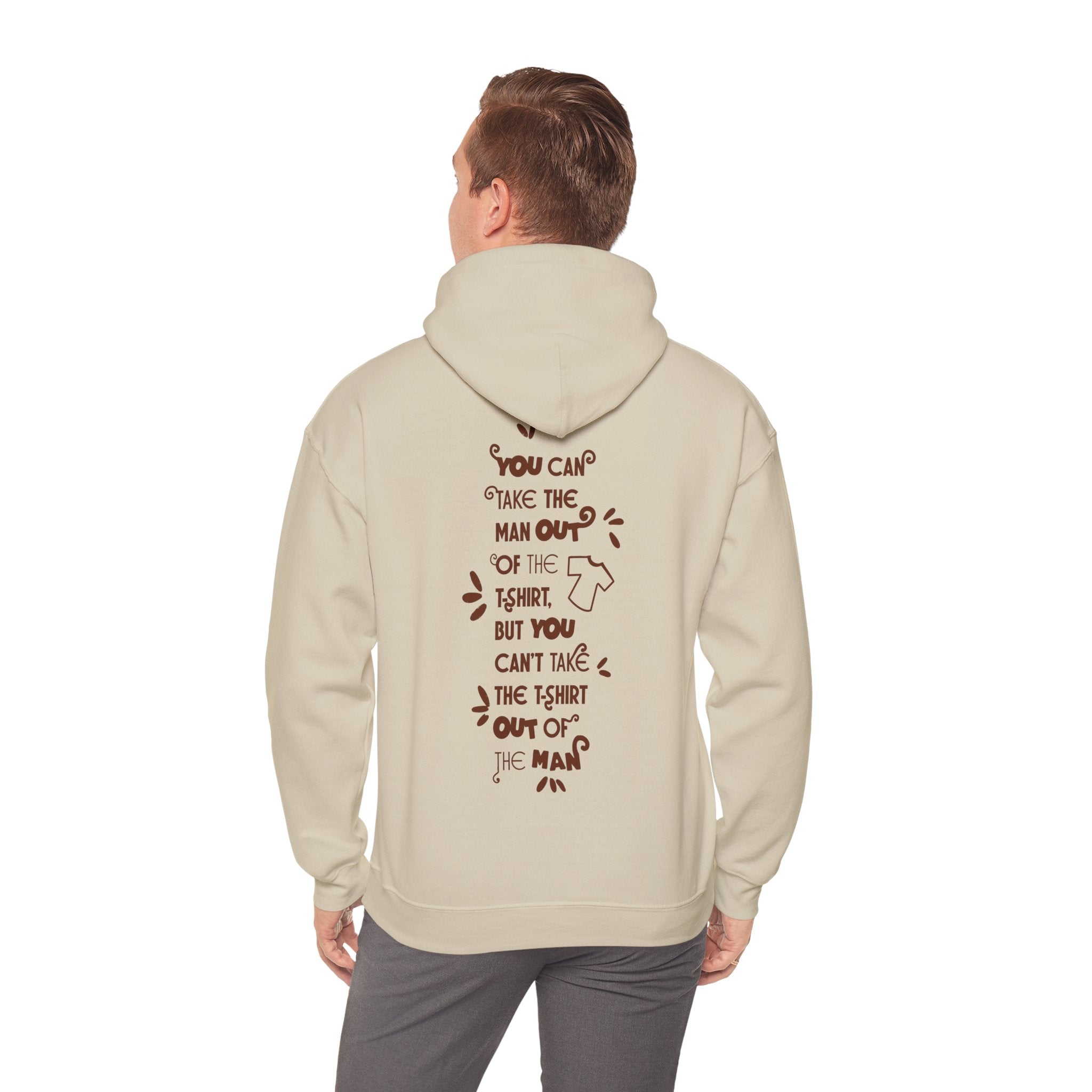 Unisex Hoodie - "A Man And His T-Shirt"