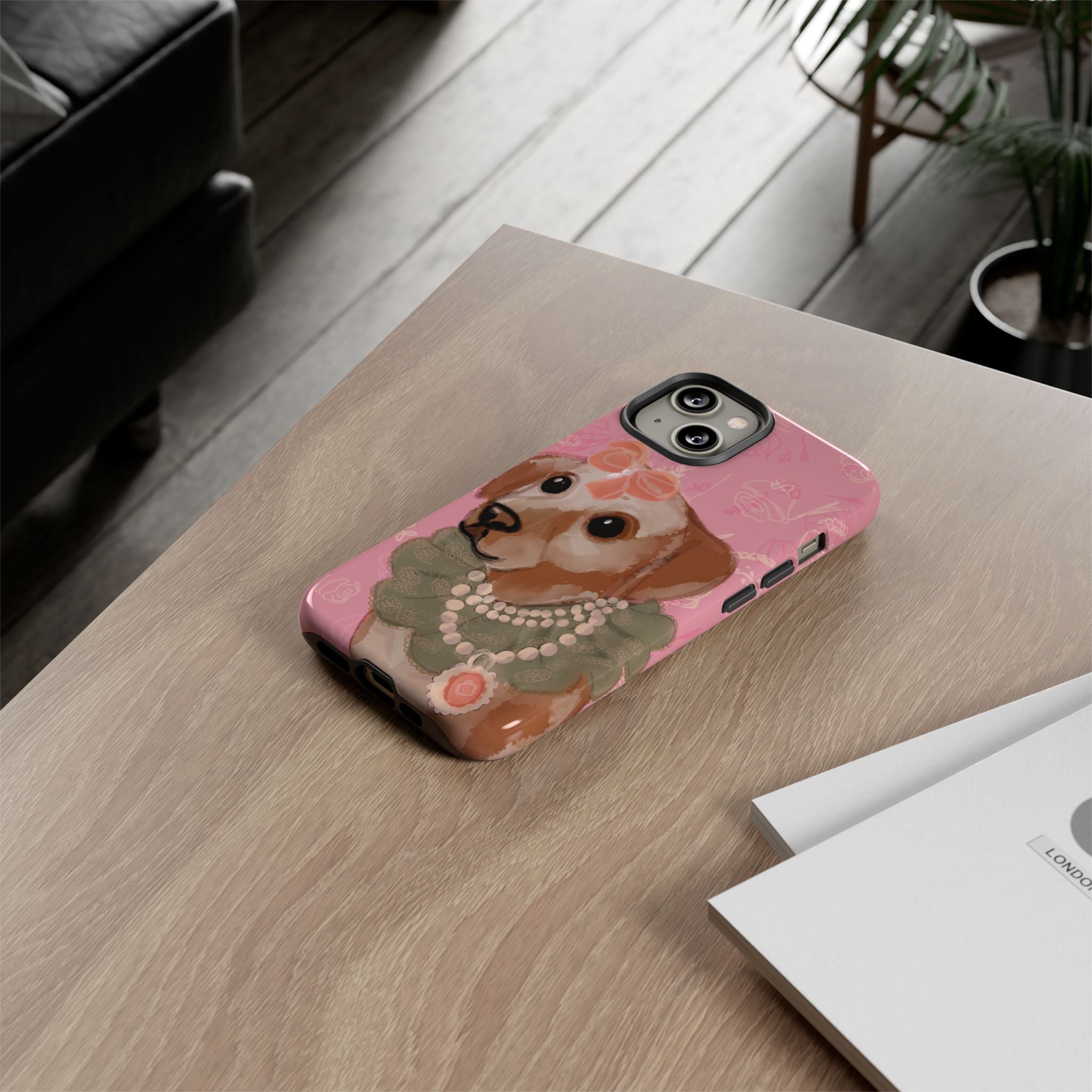 π Grande Dame Dog β Vintage Dog Portrait iPhone Case