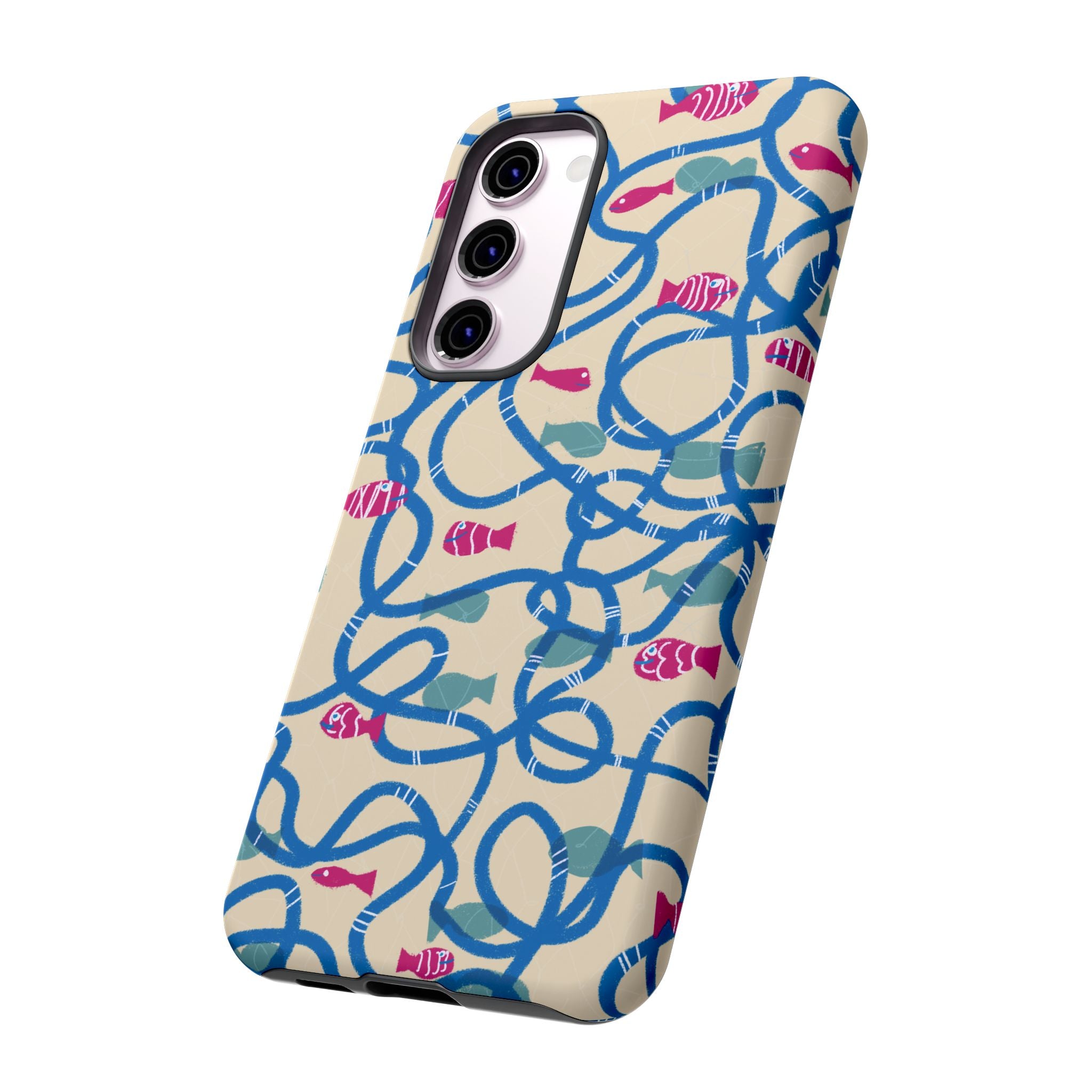 Good Catch – Coral Dance Tough Phone Case