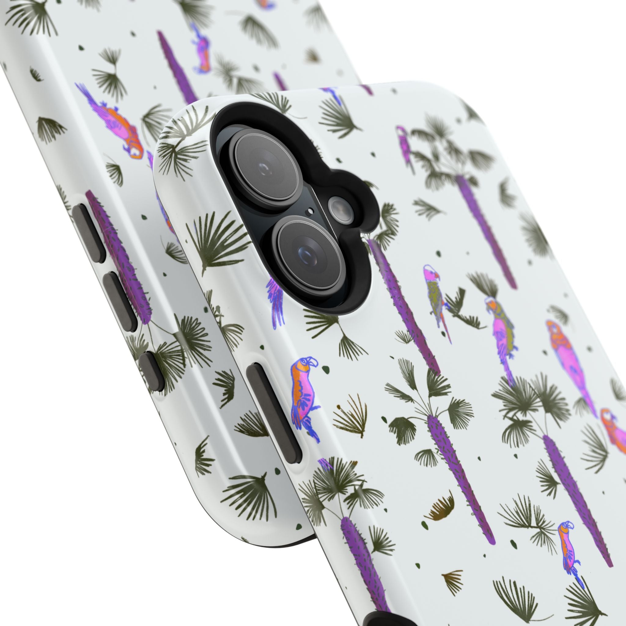 Tropical Paradise iPhone Case White