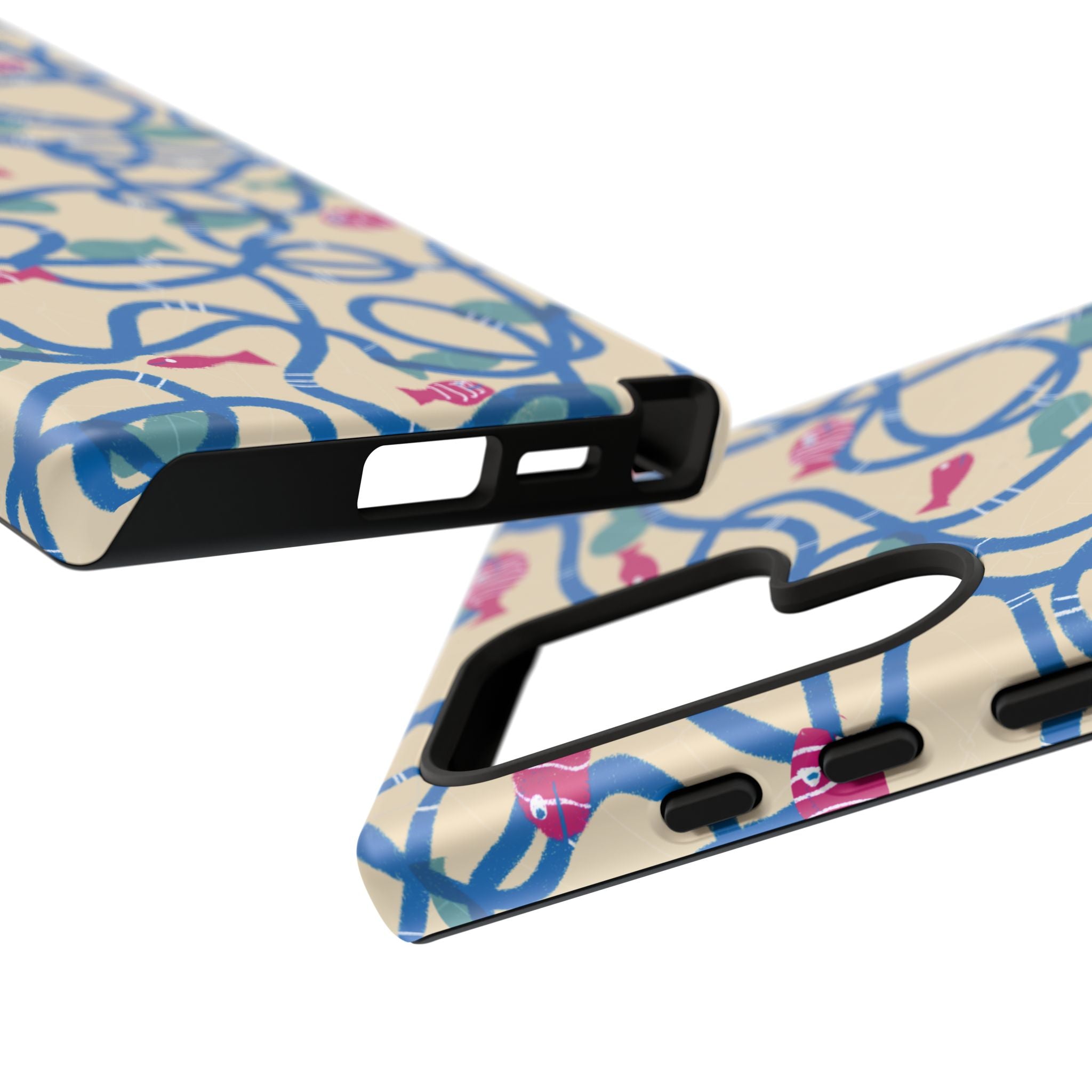 Good Catch – Coral Dance Tough Phone Case