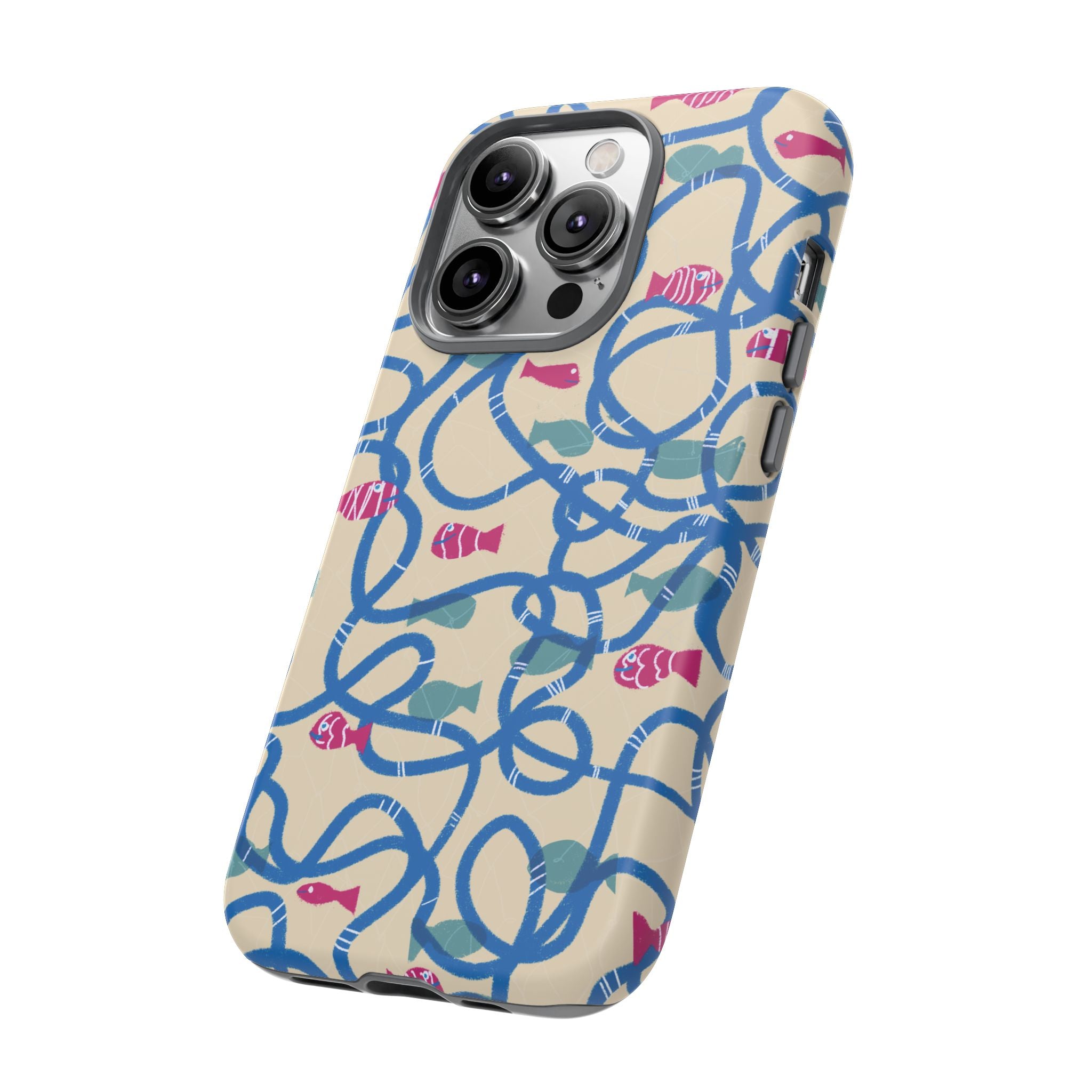 Good Catch – Coral Dance Tough Phone Case