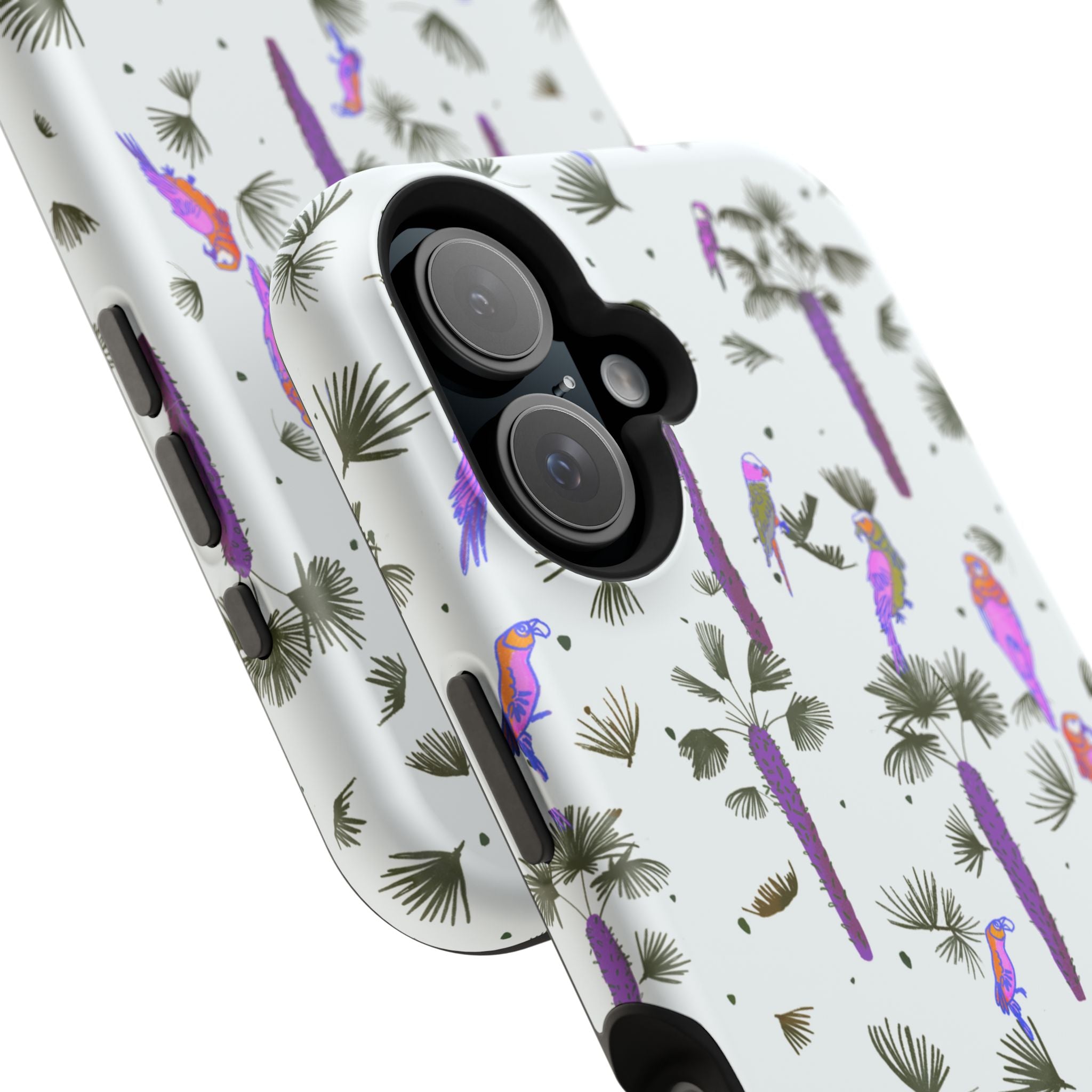 Tropical Paradise iPhone Case White