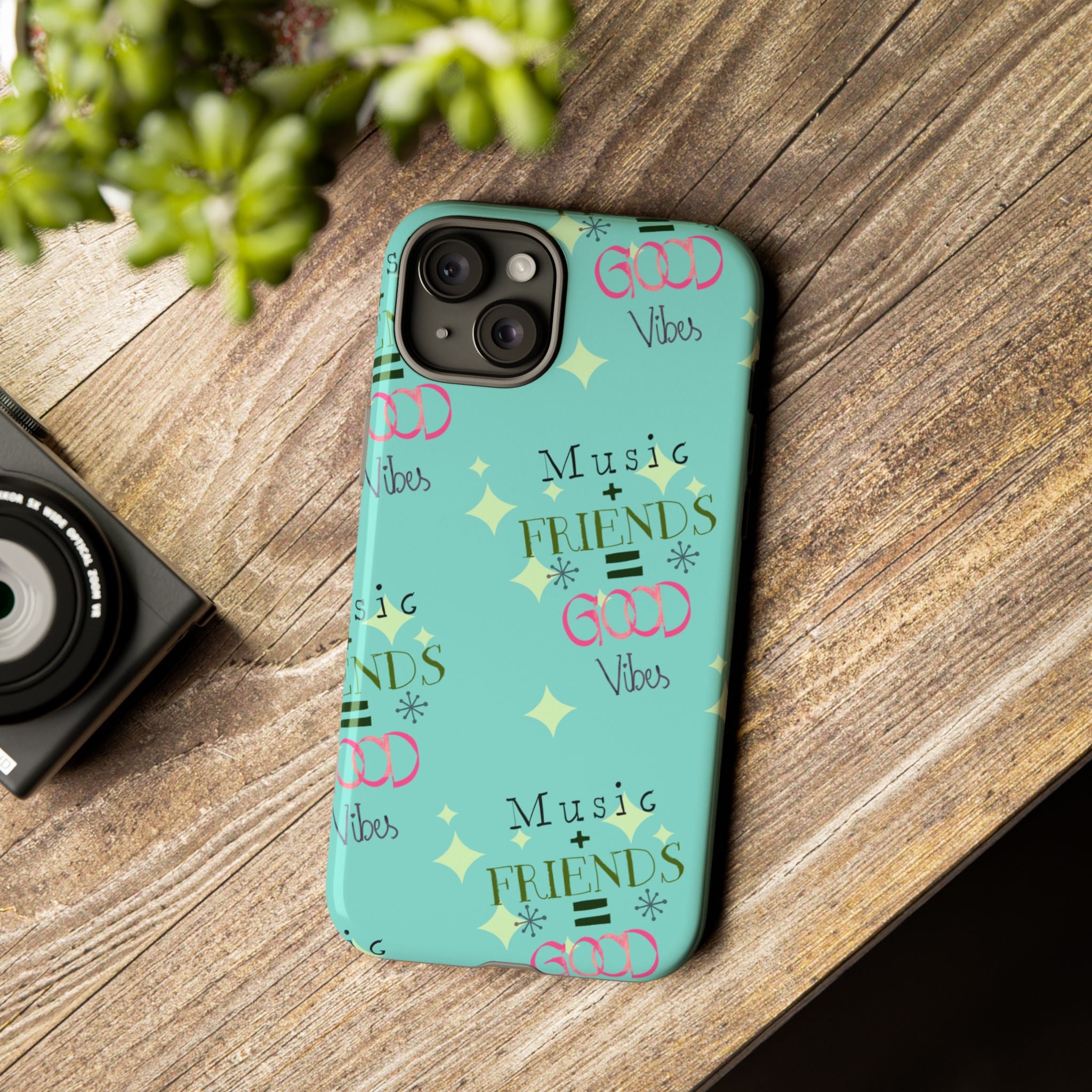 Good Vibes Case Mint Party