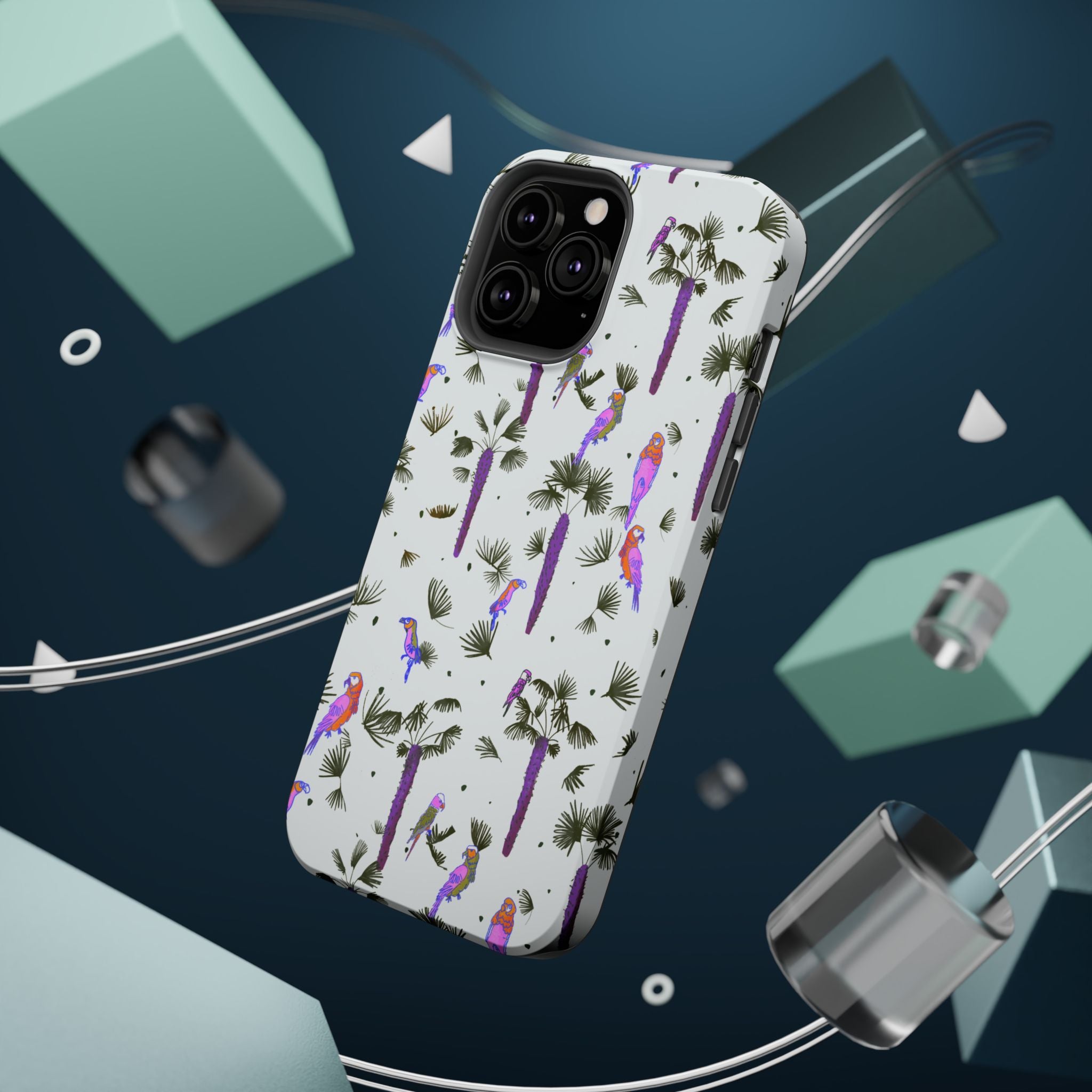 Tropical Paradise iPhone Case White
