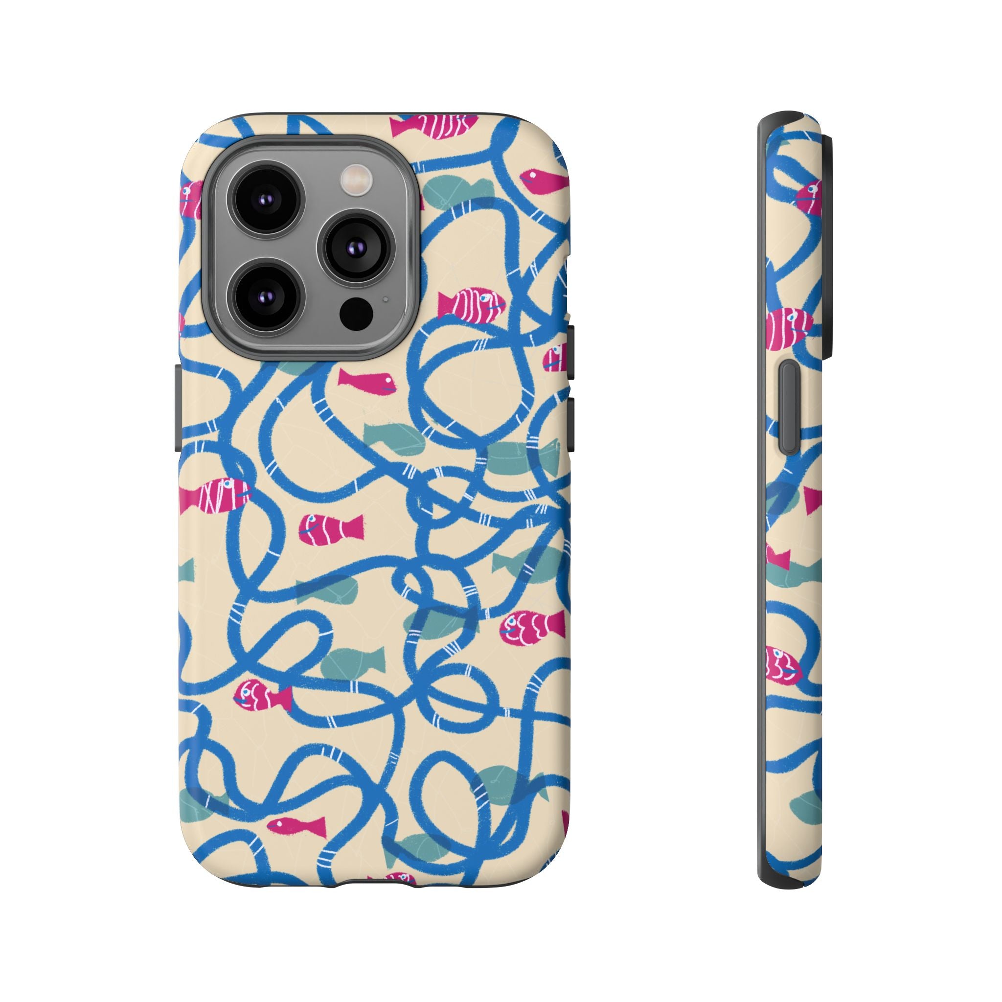 Good Catch – Coral Dance Tough Phone Case