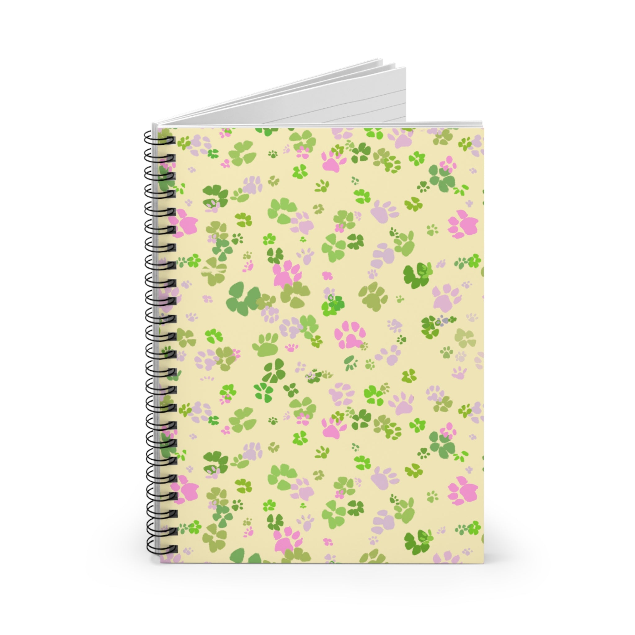 🌞 Whimsy Paws Meadow – Sunny Edition Spiral Notebook