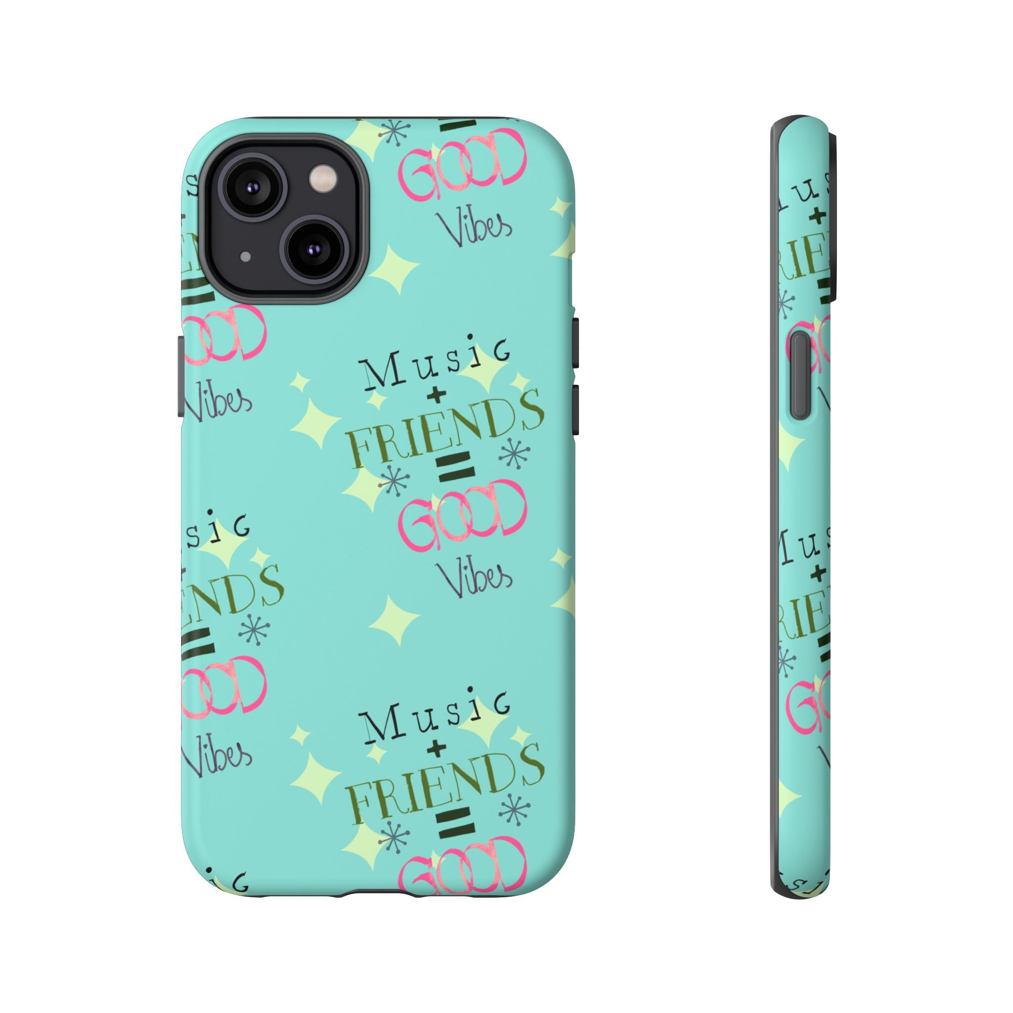 Good Vibes Case Mint Party