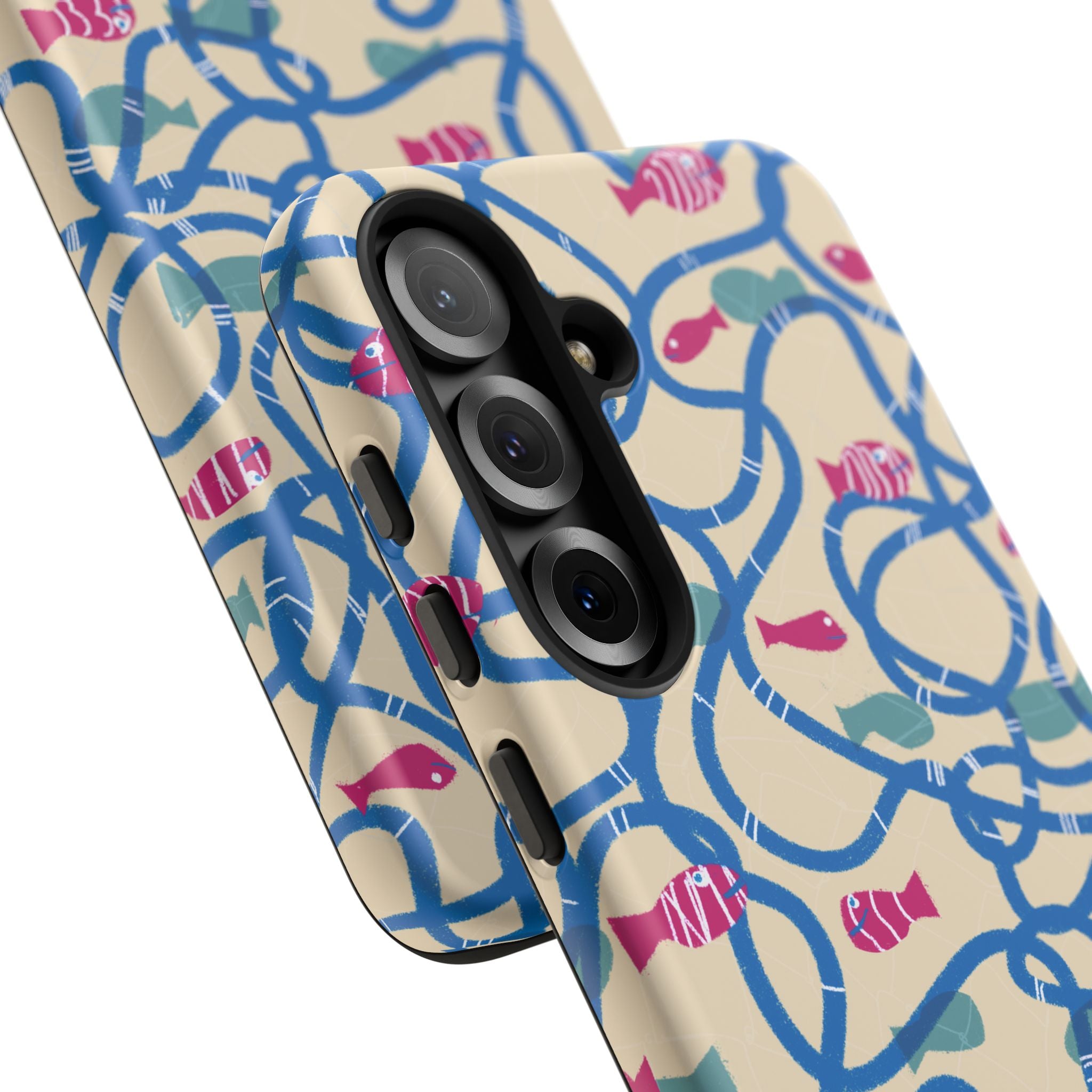 Good Catch – Coral Dance Tough Phone Case