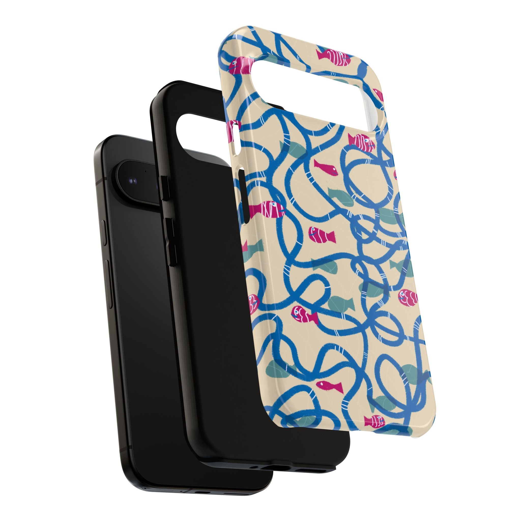 Good Catch – Coral Dance Tough Phone Case