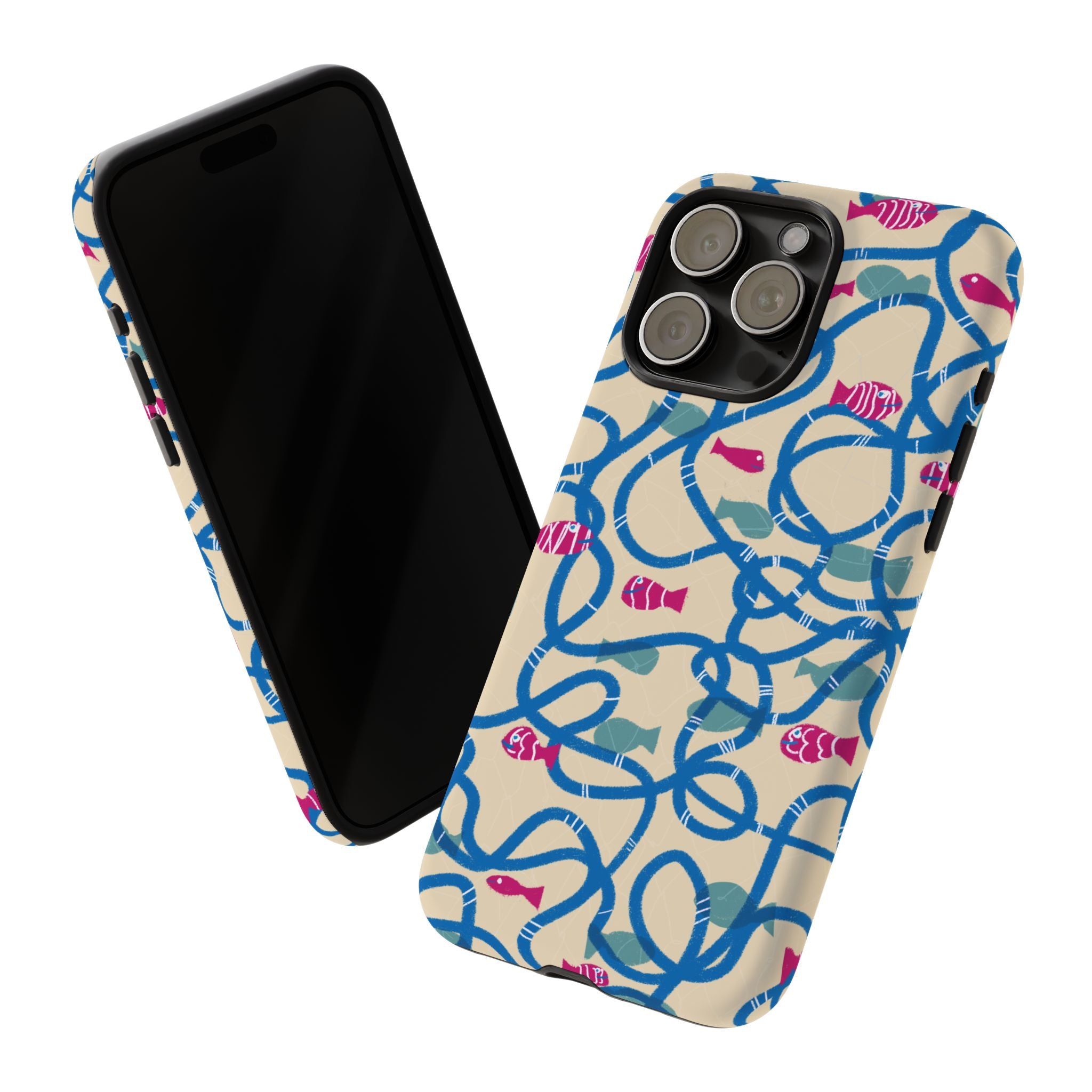 Good Catch – Coral Dance Tough Phone Case