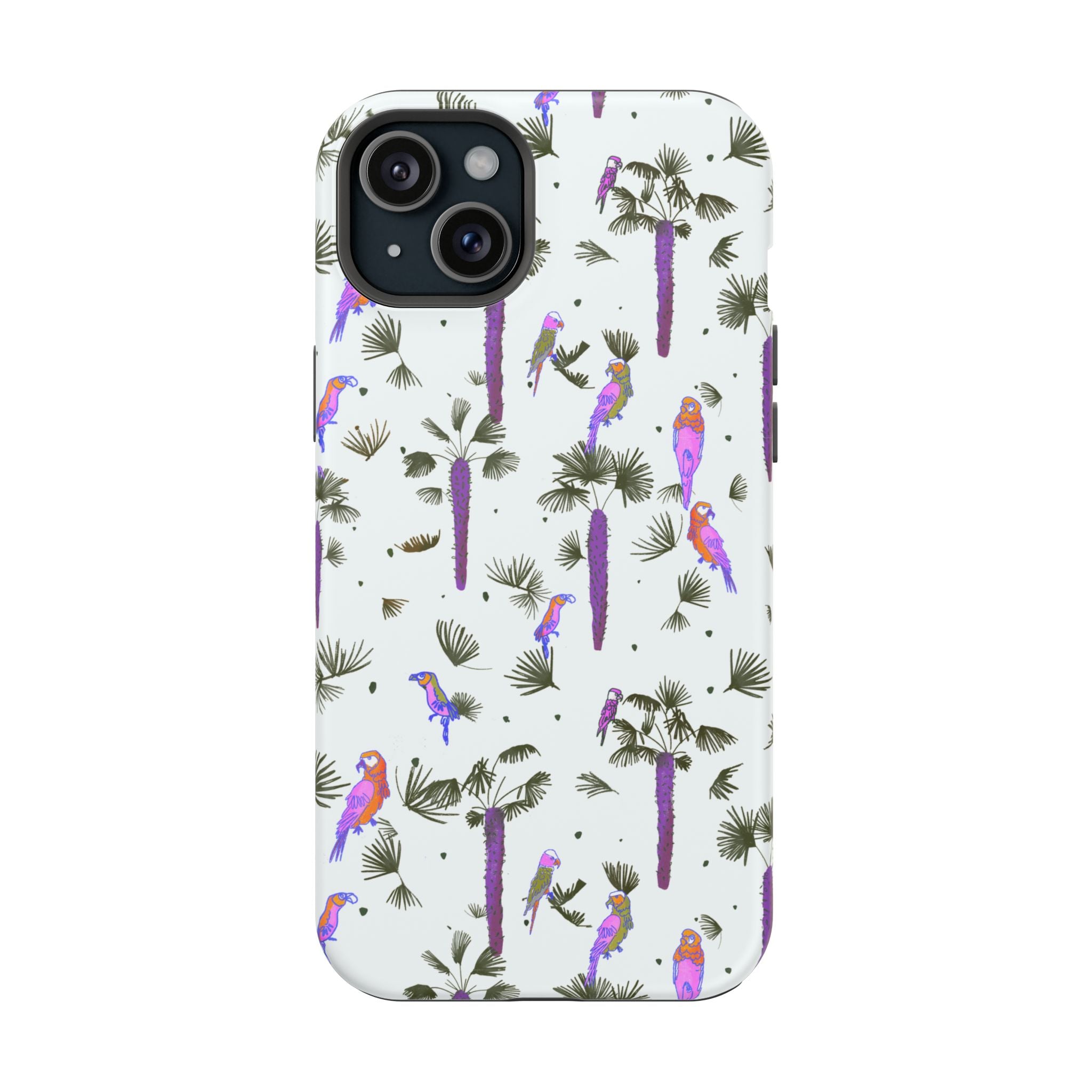 Tropical Paradise iPhone Case White