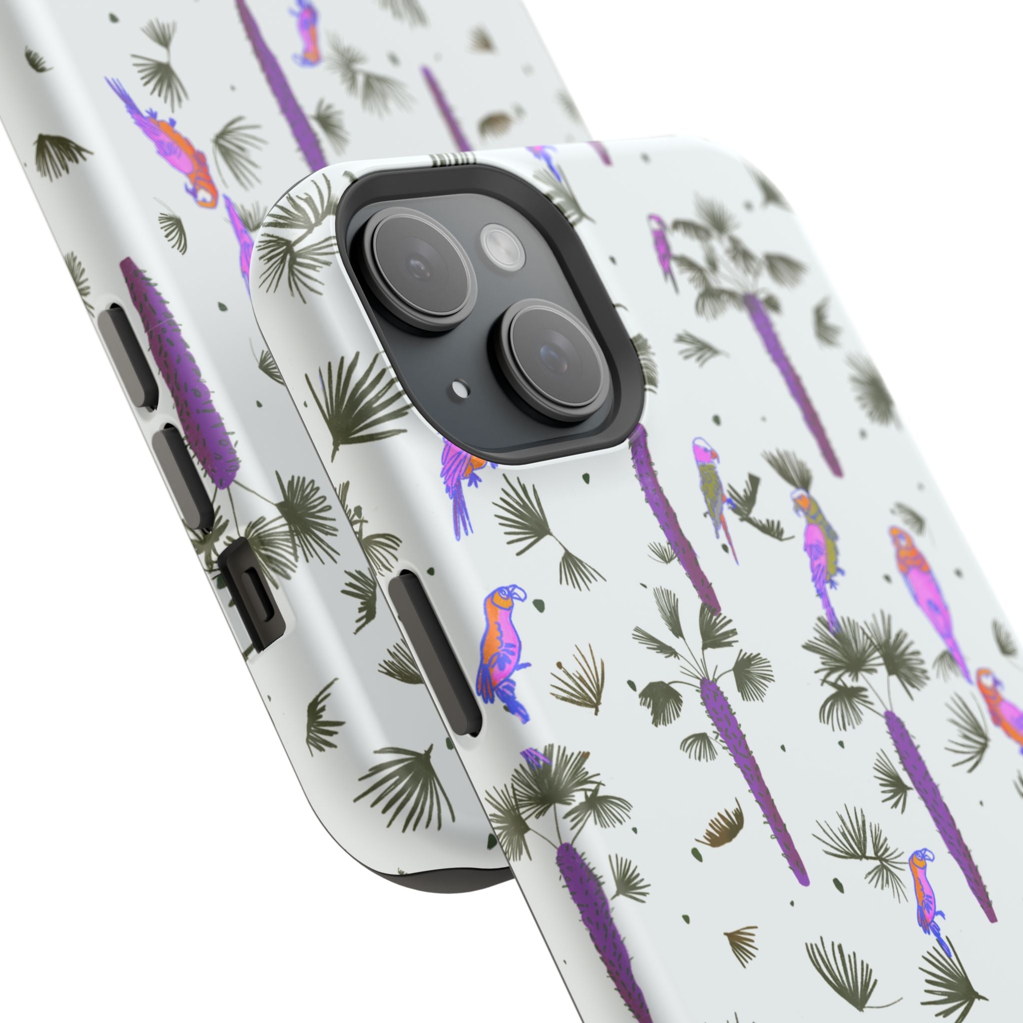 Tropical Paradise iPhone Case White