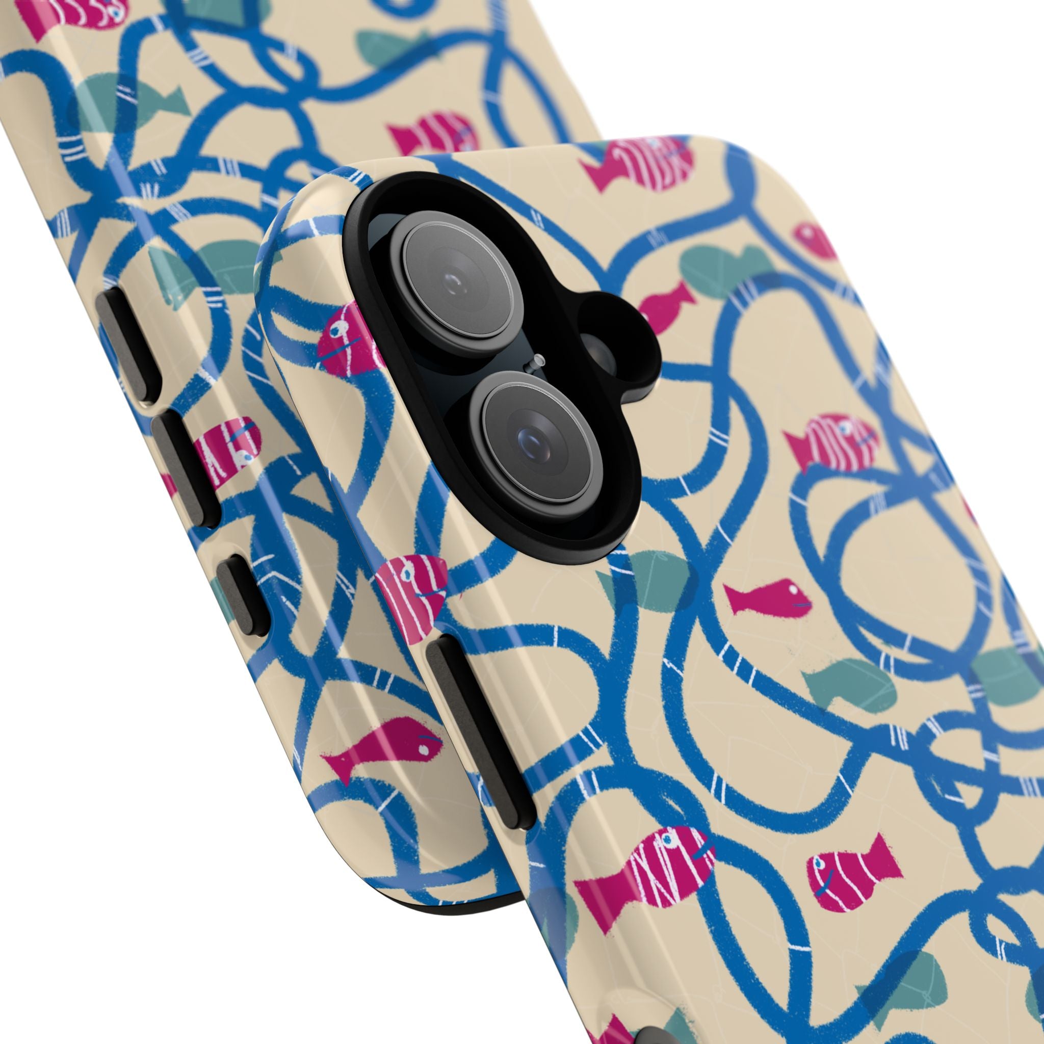 Good Catch – Coral Dance Tough Phone Case