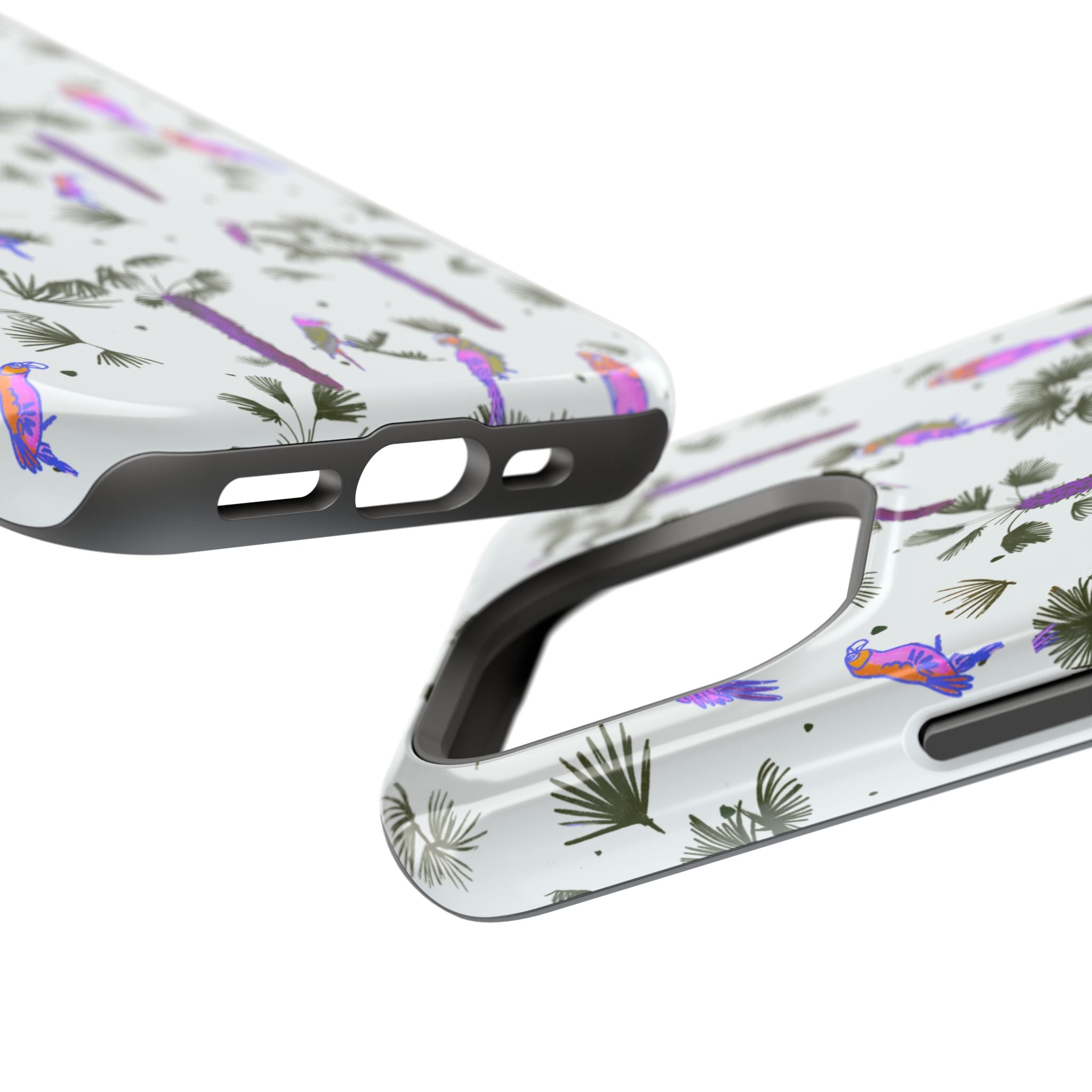 Tropical Paradise iPhone Case White