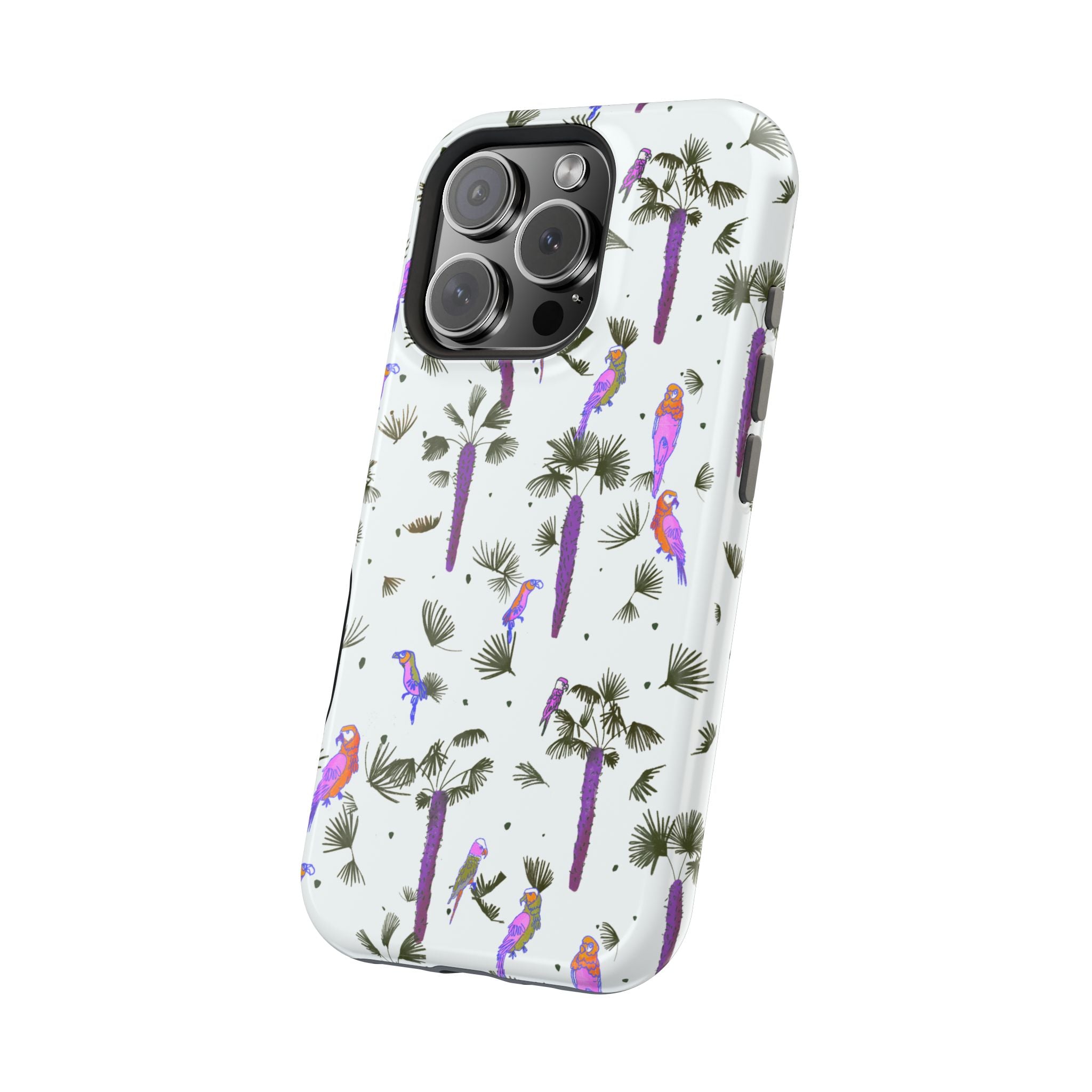 Tropical Paradise iPhone Case White