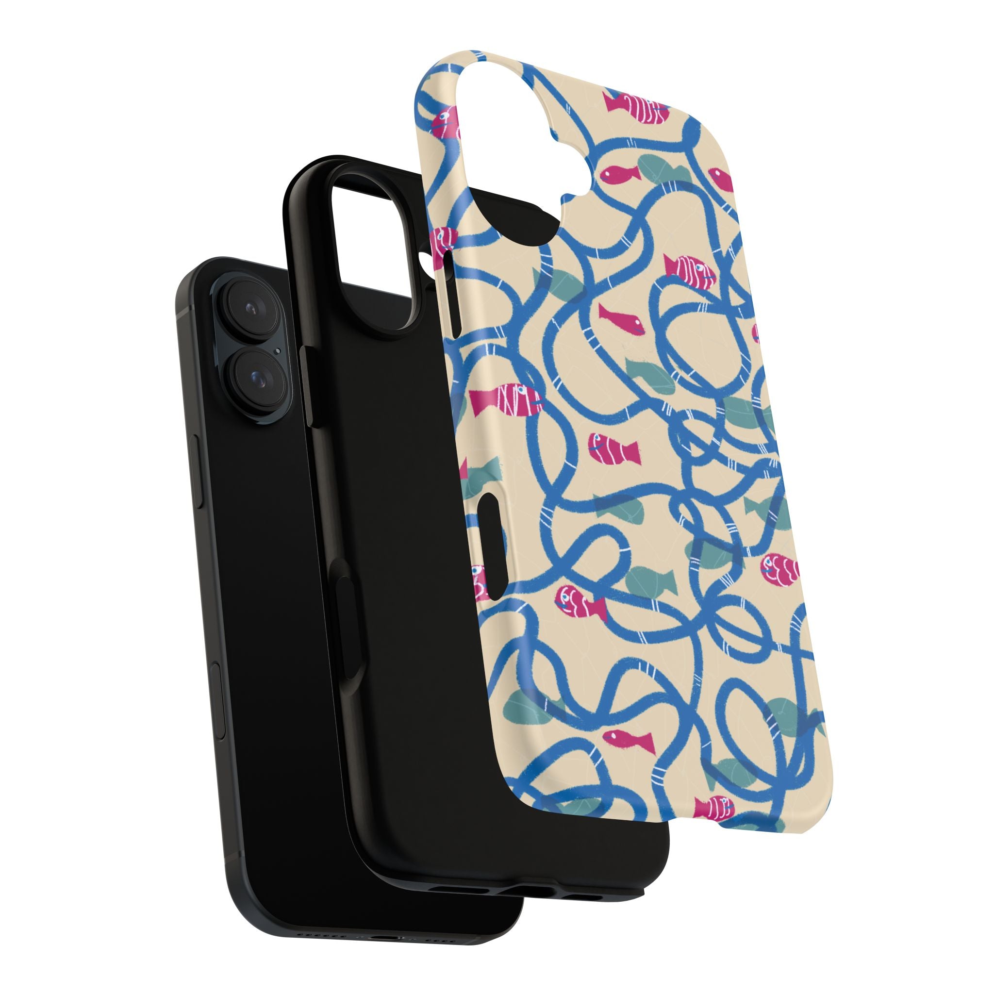 Good Catch – Coral Dance Tough Phone Case