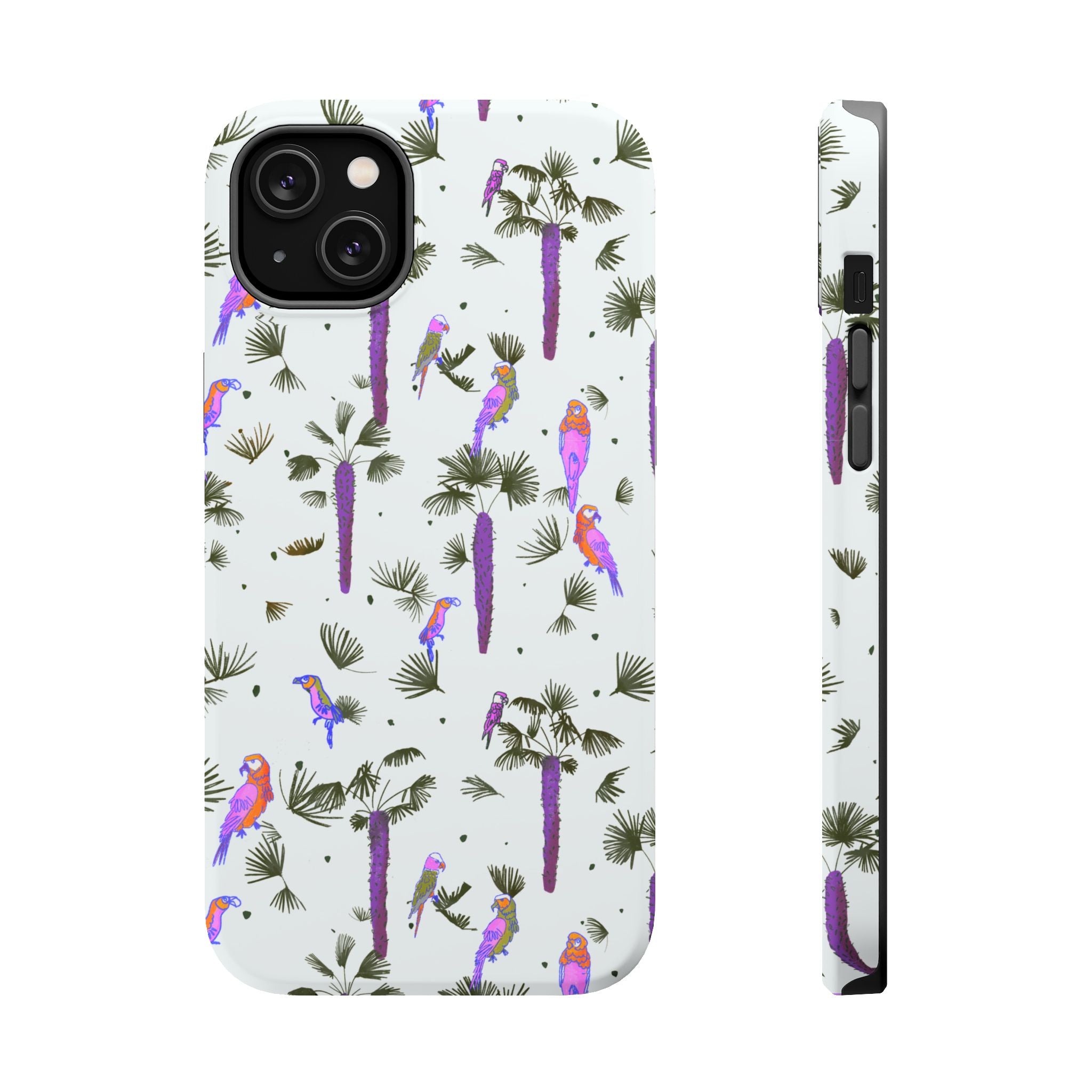 Tropical Paradise iPhone Case White