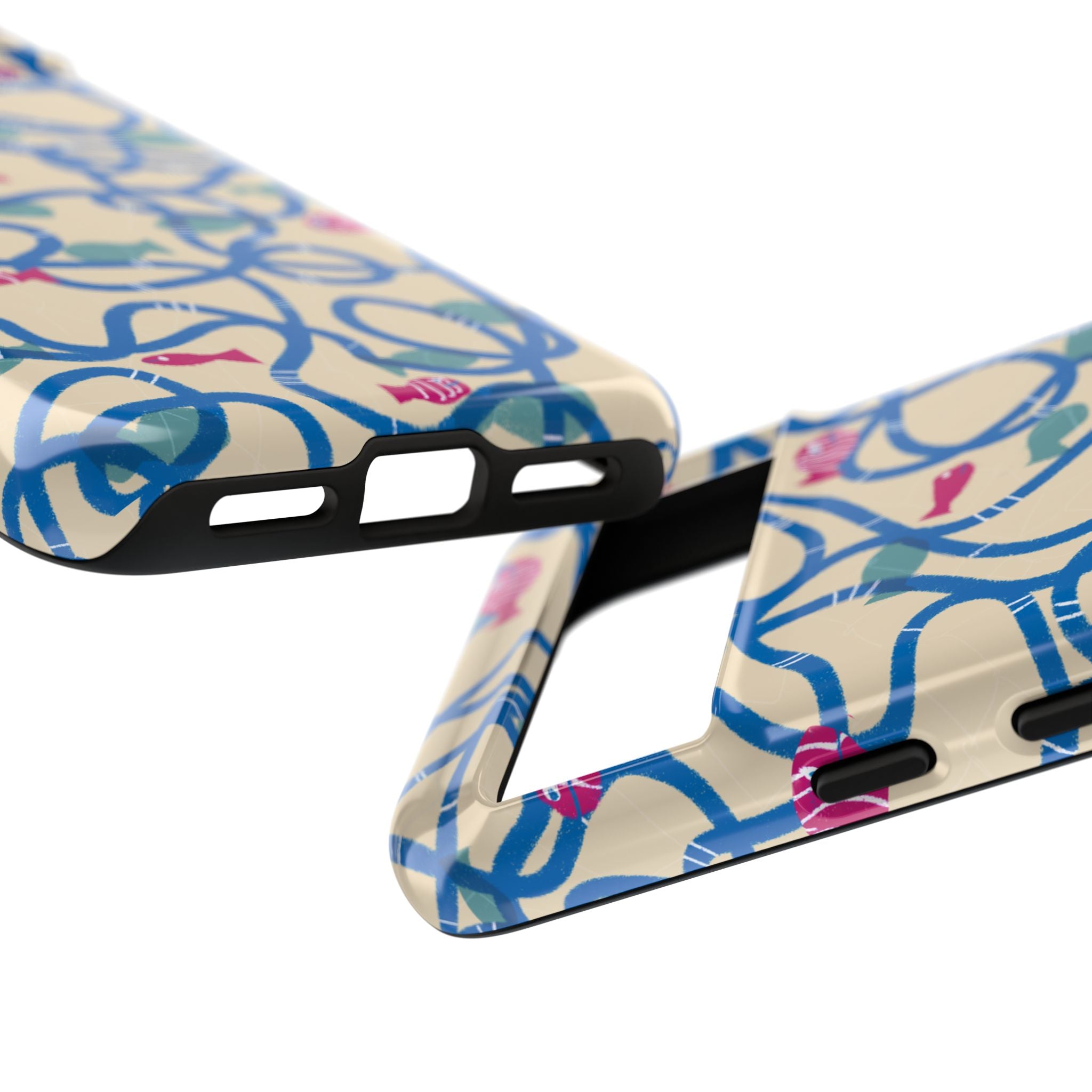 Good Catch – Coral Dance Tough Phone Case