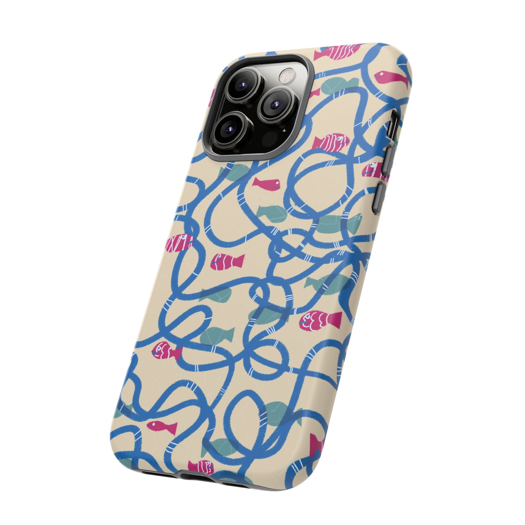 Good Catch – Coral Dance Tough Phone Case