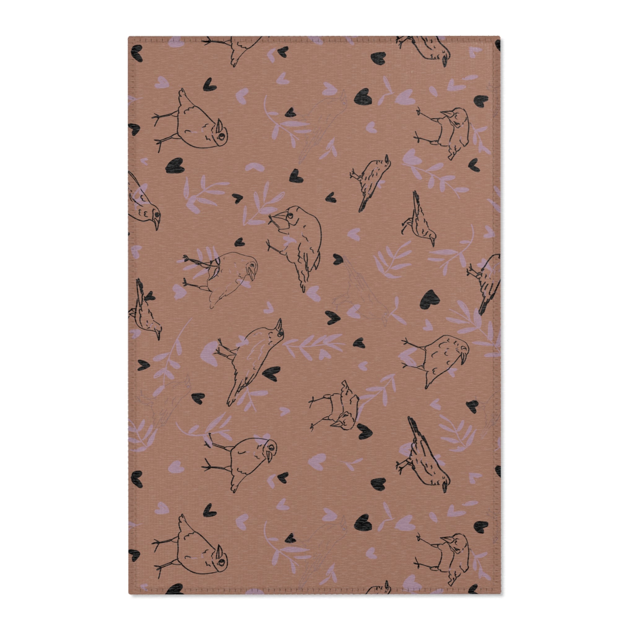 Clever Crows Area Rug