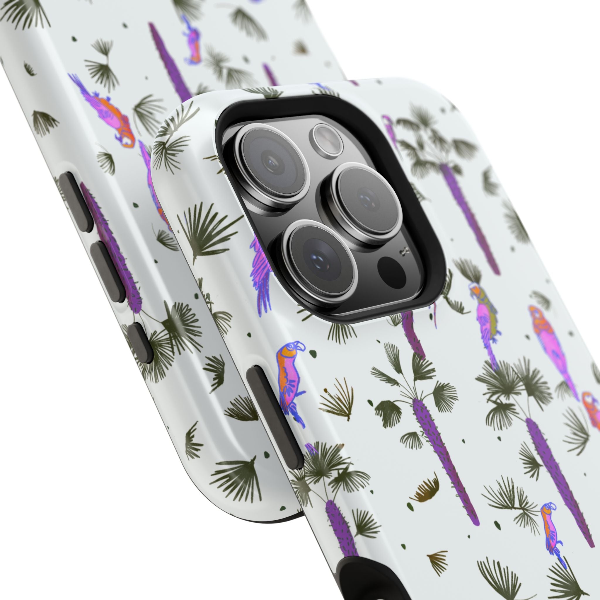 Tropical Paradise iPhone Case White