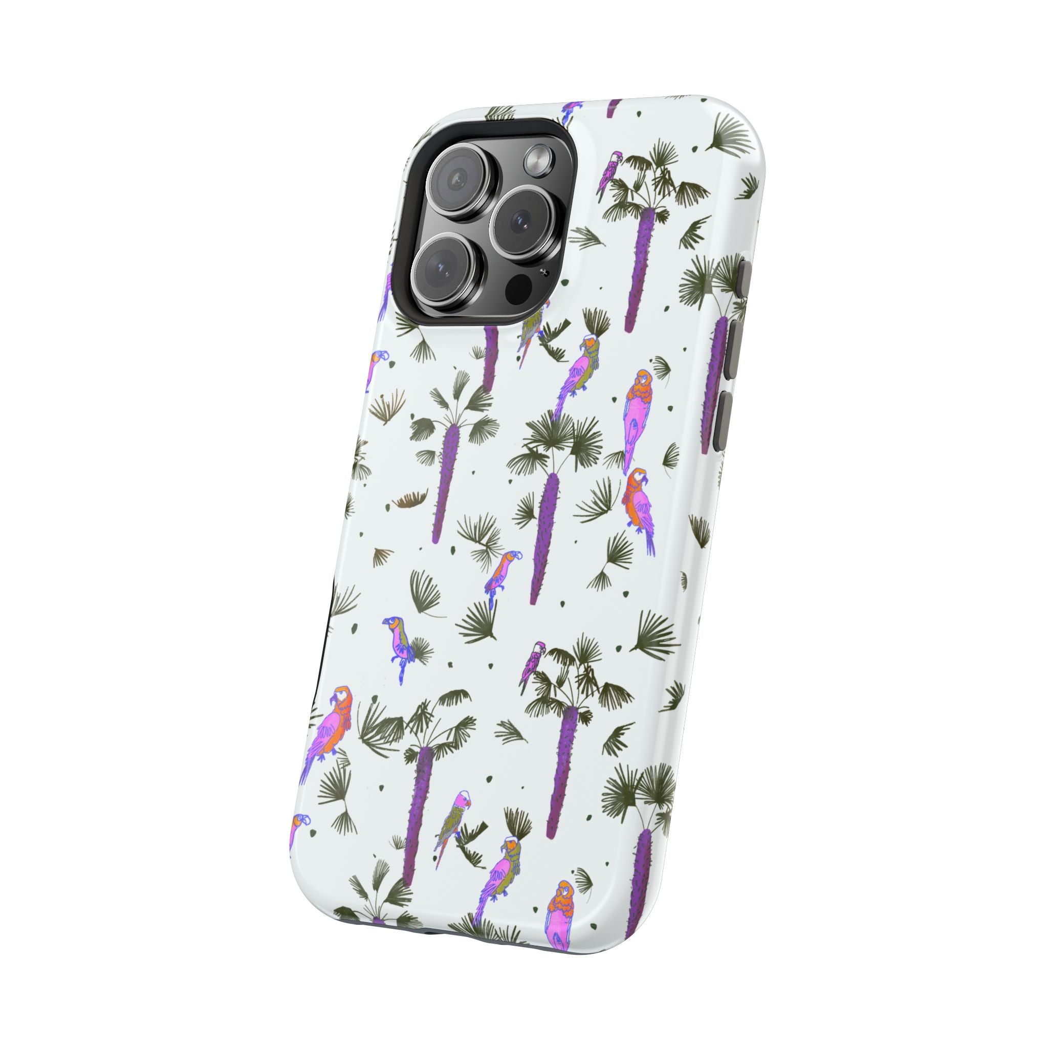 Tropical Paradise iPhone Case White