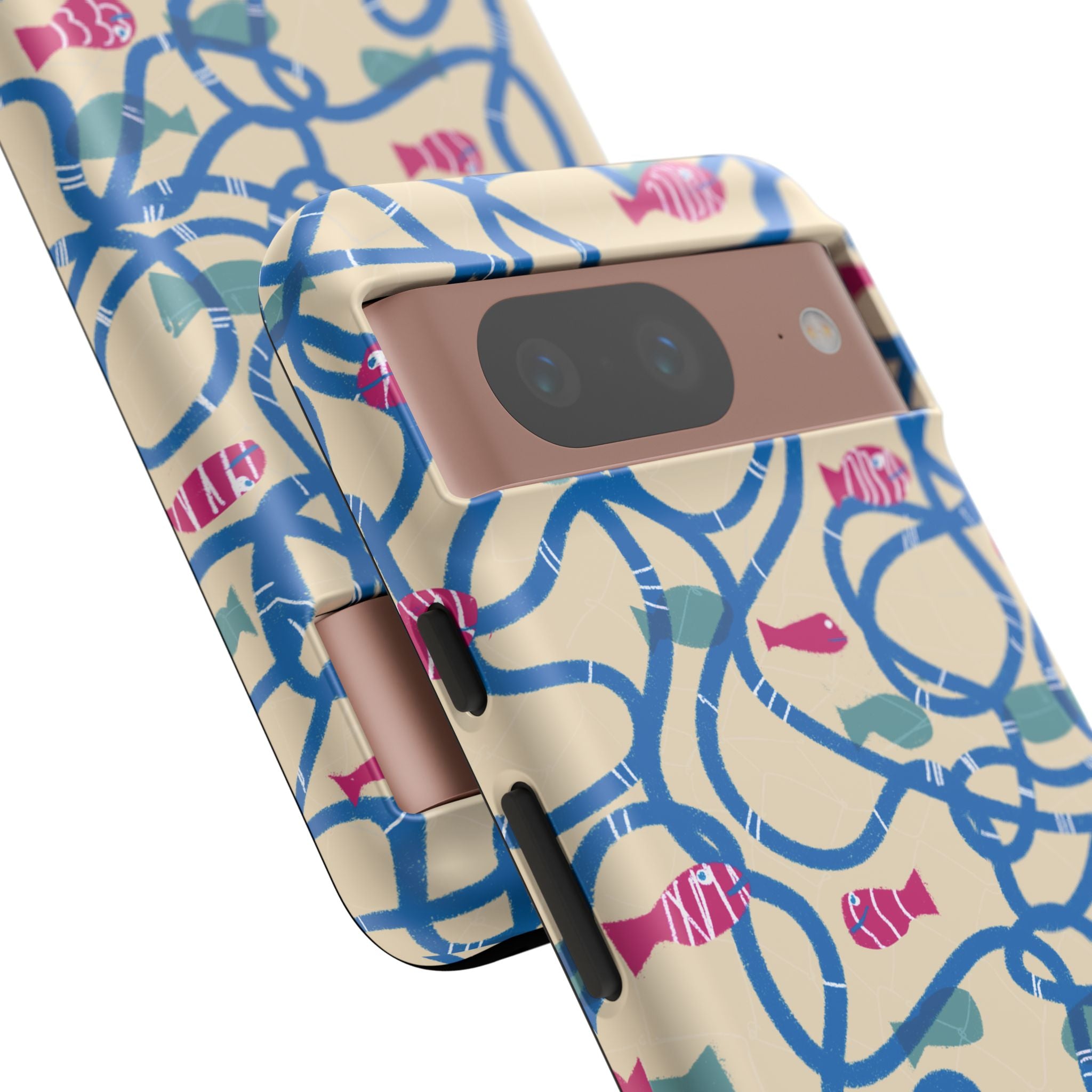Good Catch – Coral Dance Tough Phone Case
