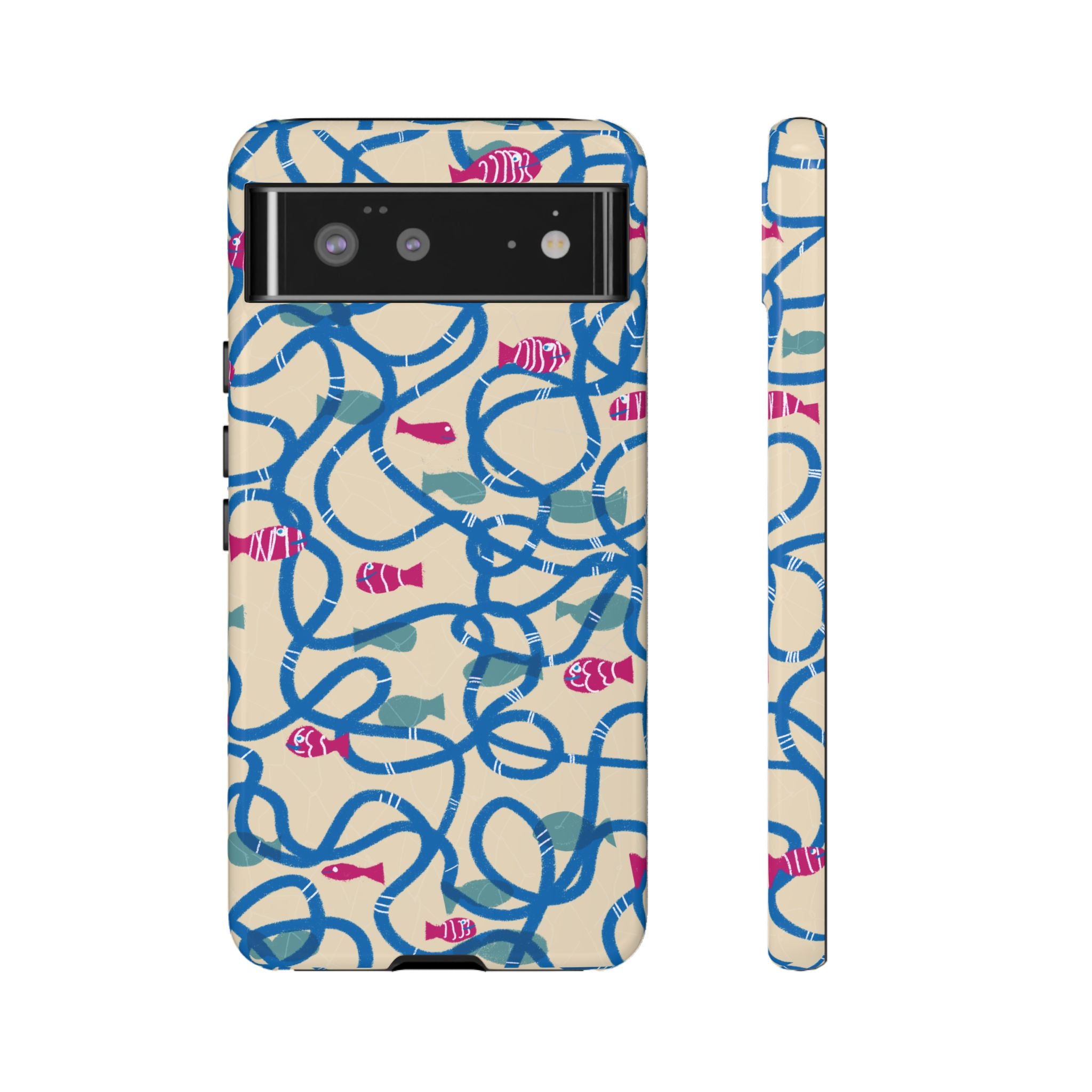 Good Catch – Coral Dance Tough Phone Case