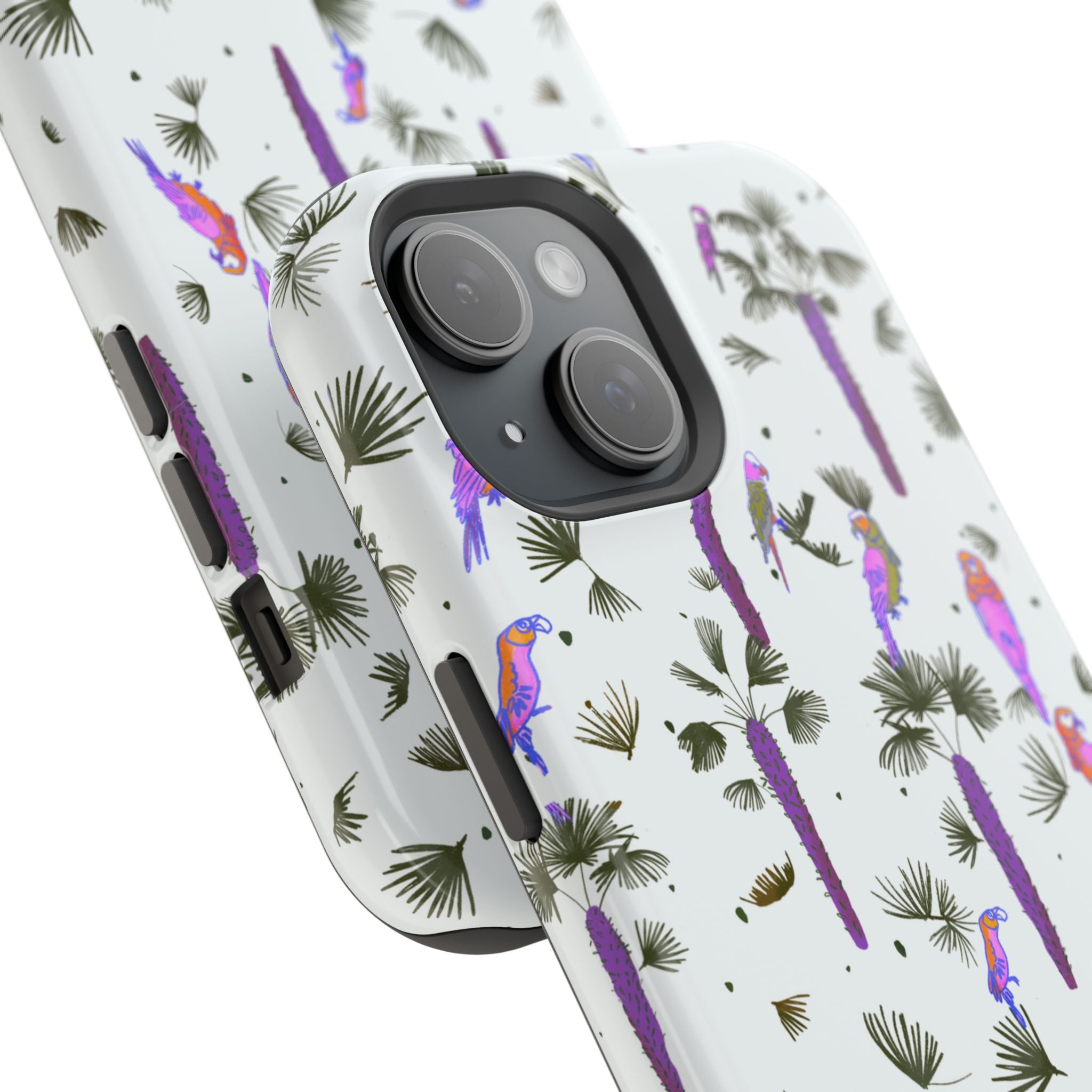 Tropical Paradise iPhone Case White