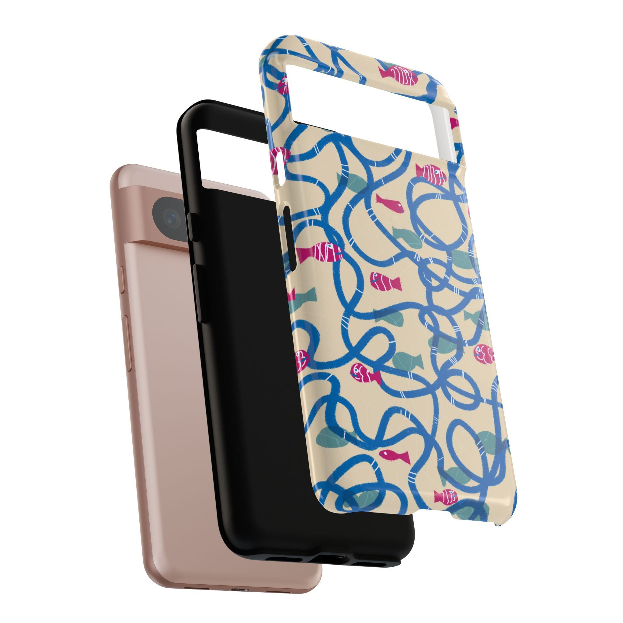 Good Catch – Coral Dance Tough Phone Case