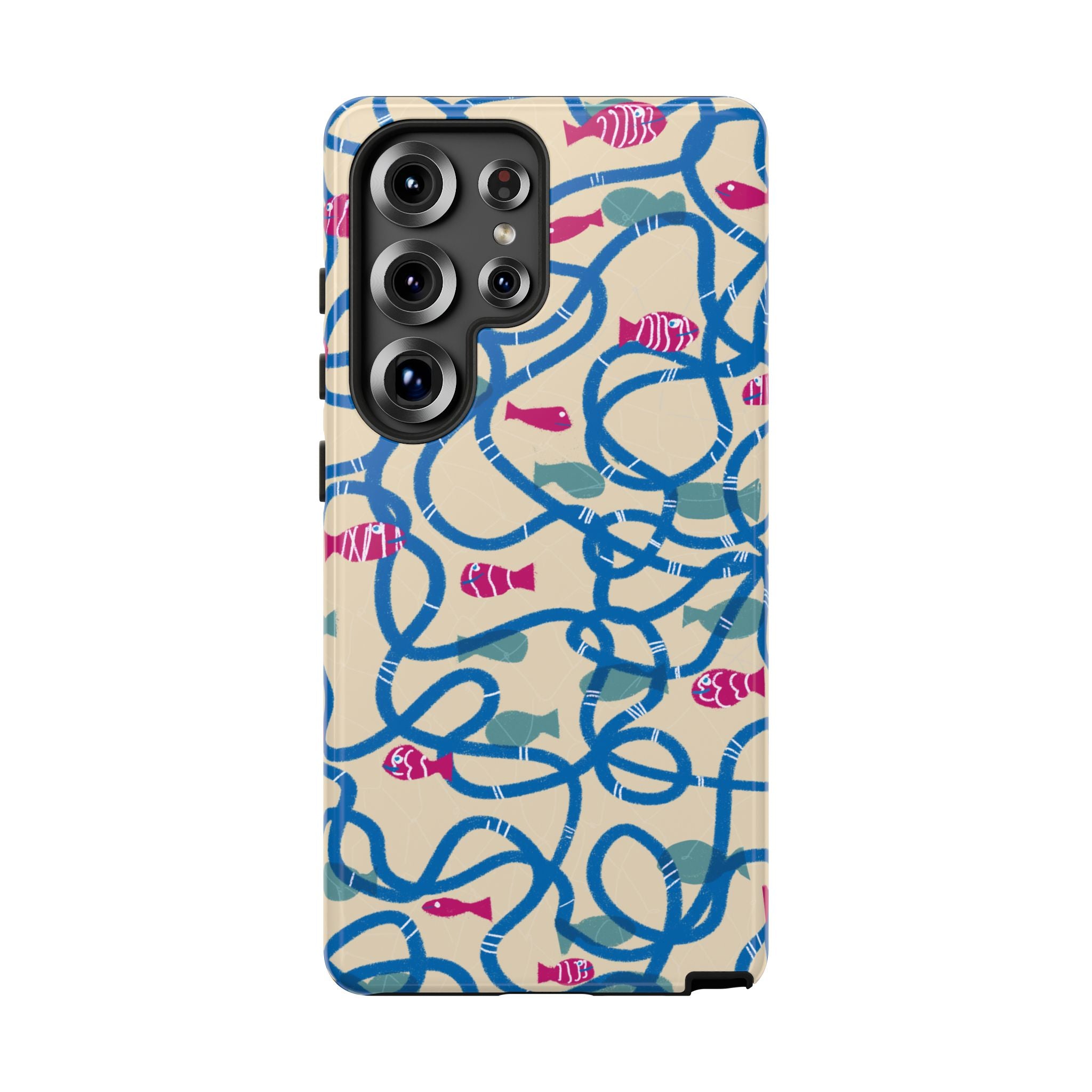 Good Catch – Coral Dance Tough Phone Case