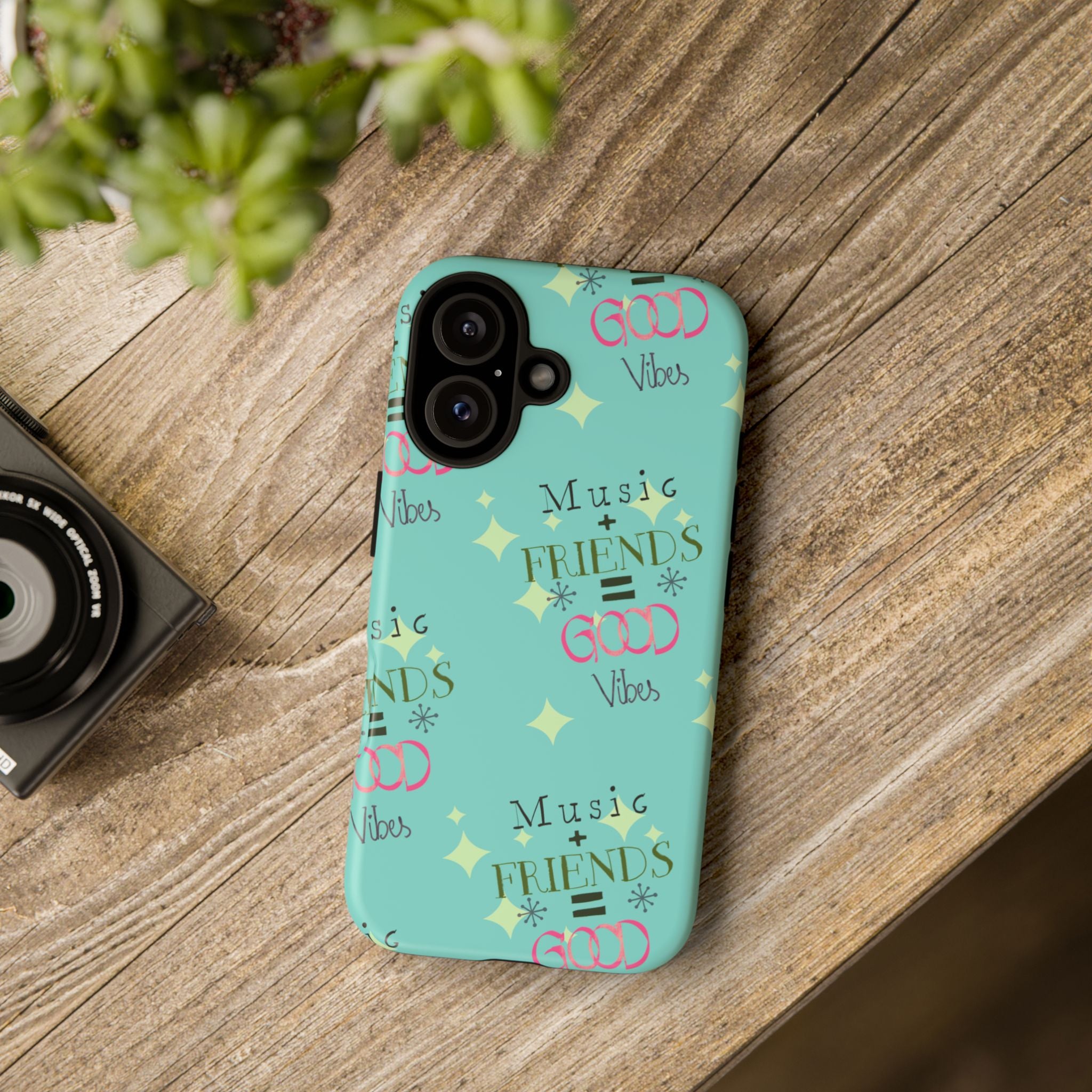 Good Vibes Case Mint Party