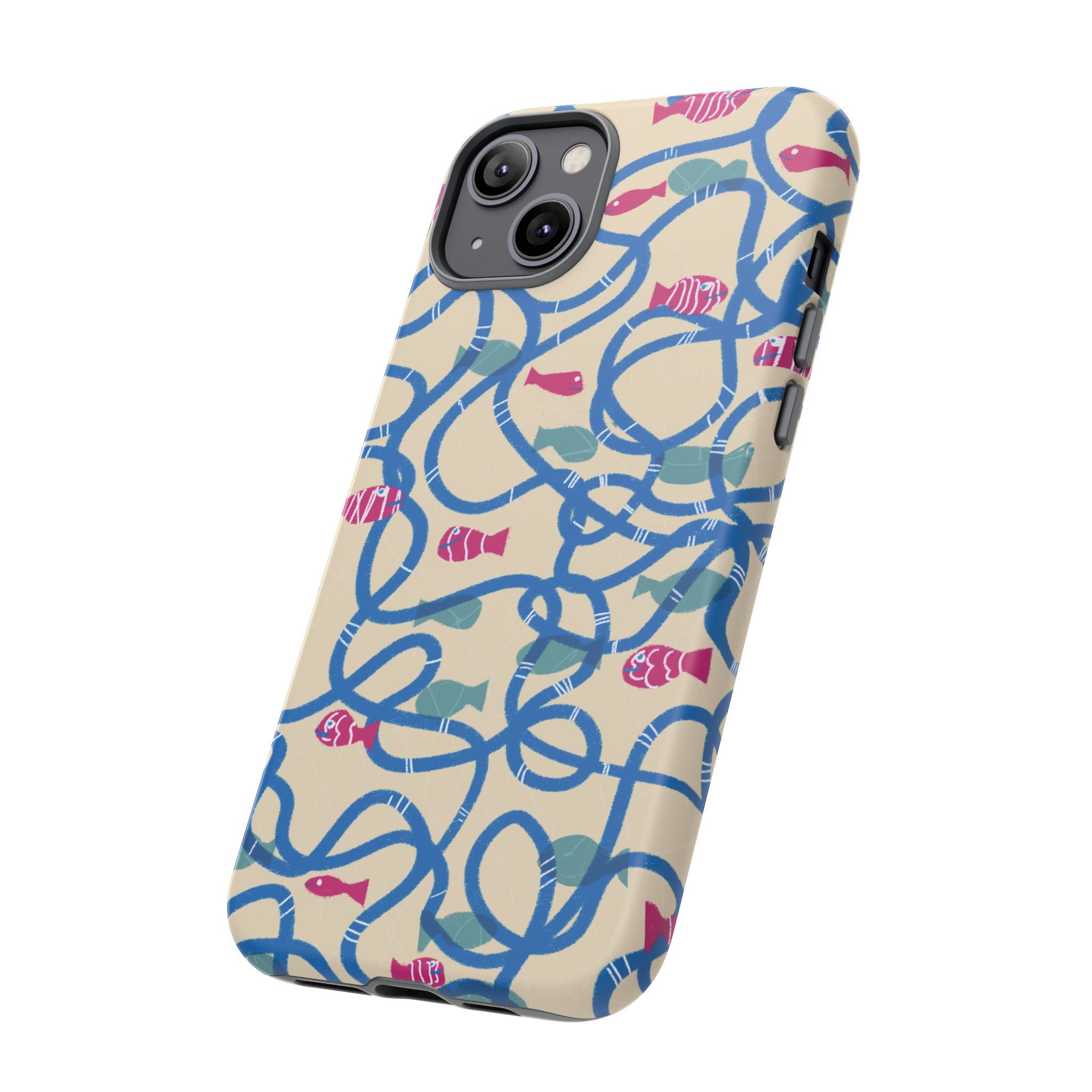 Good Catch – Coral Dance Tough Phone Case