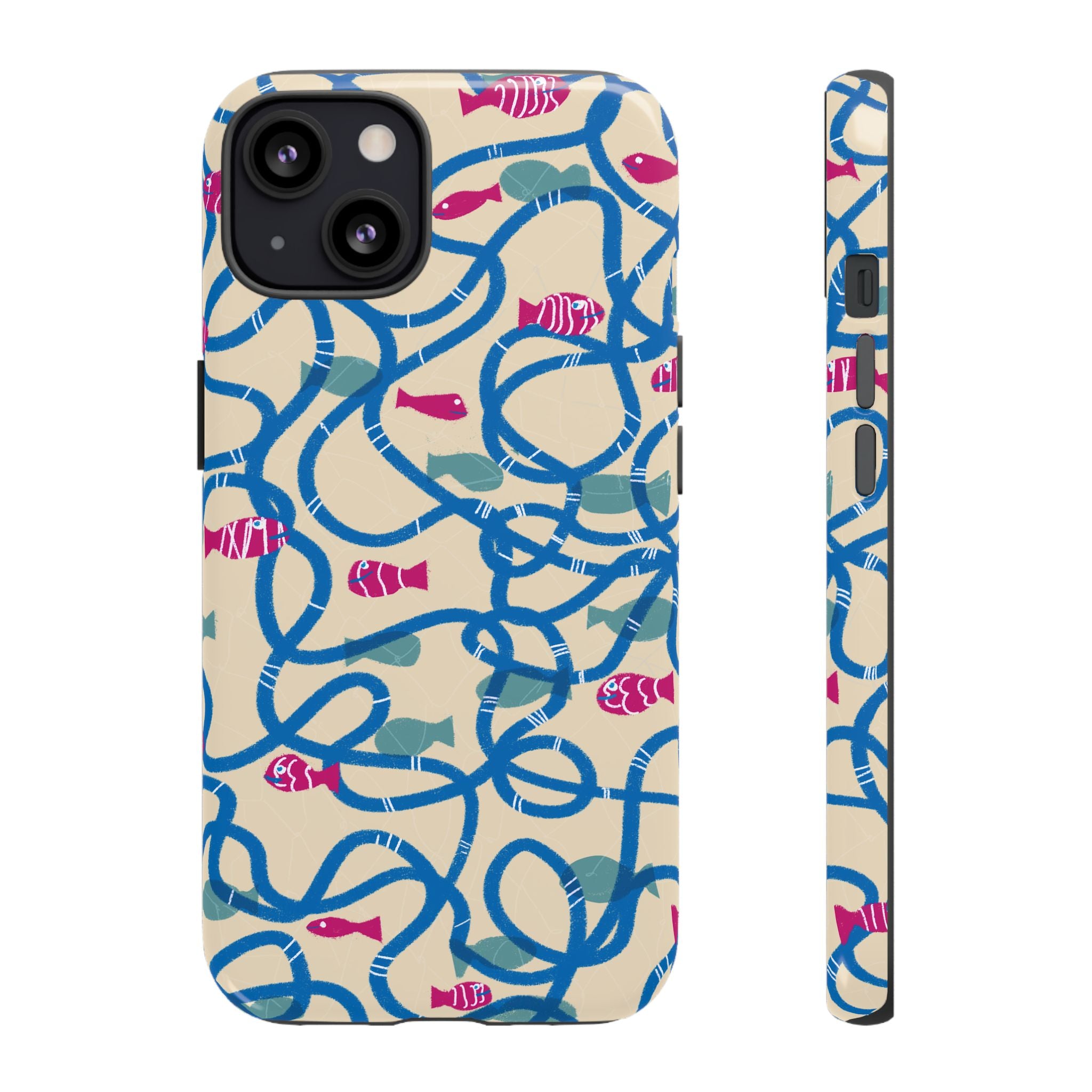 Good Catch – Coral Dance Tough Phone Case