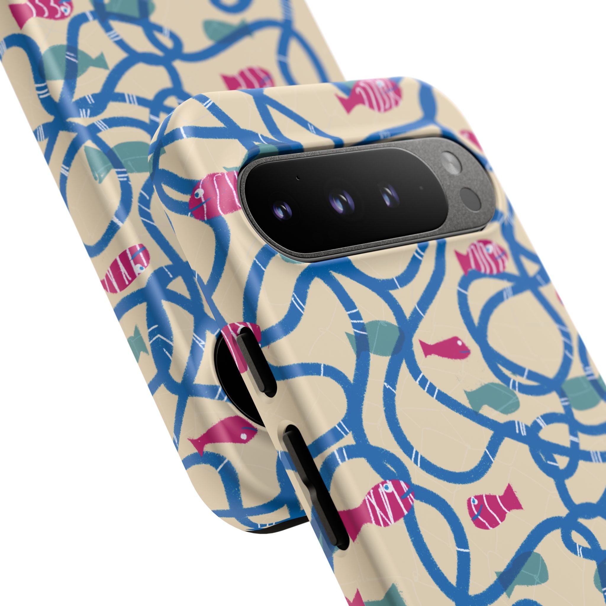 Good Catch – Coral Dance Tough Phone Case