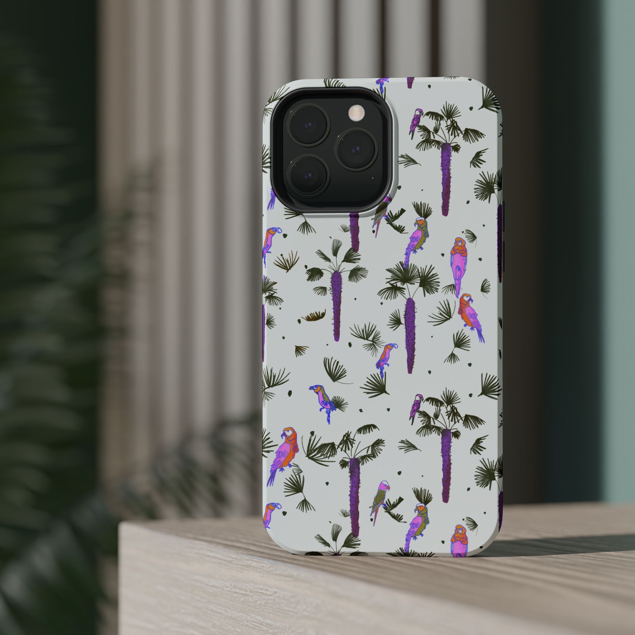 Tropical Paradise iPhone Case White