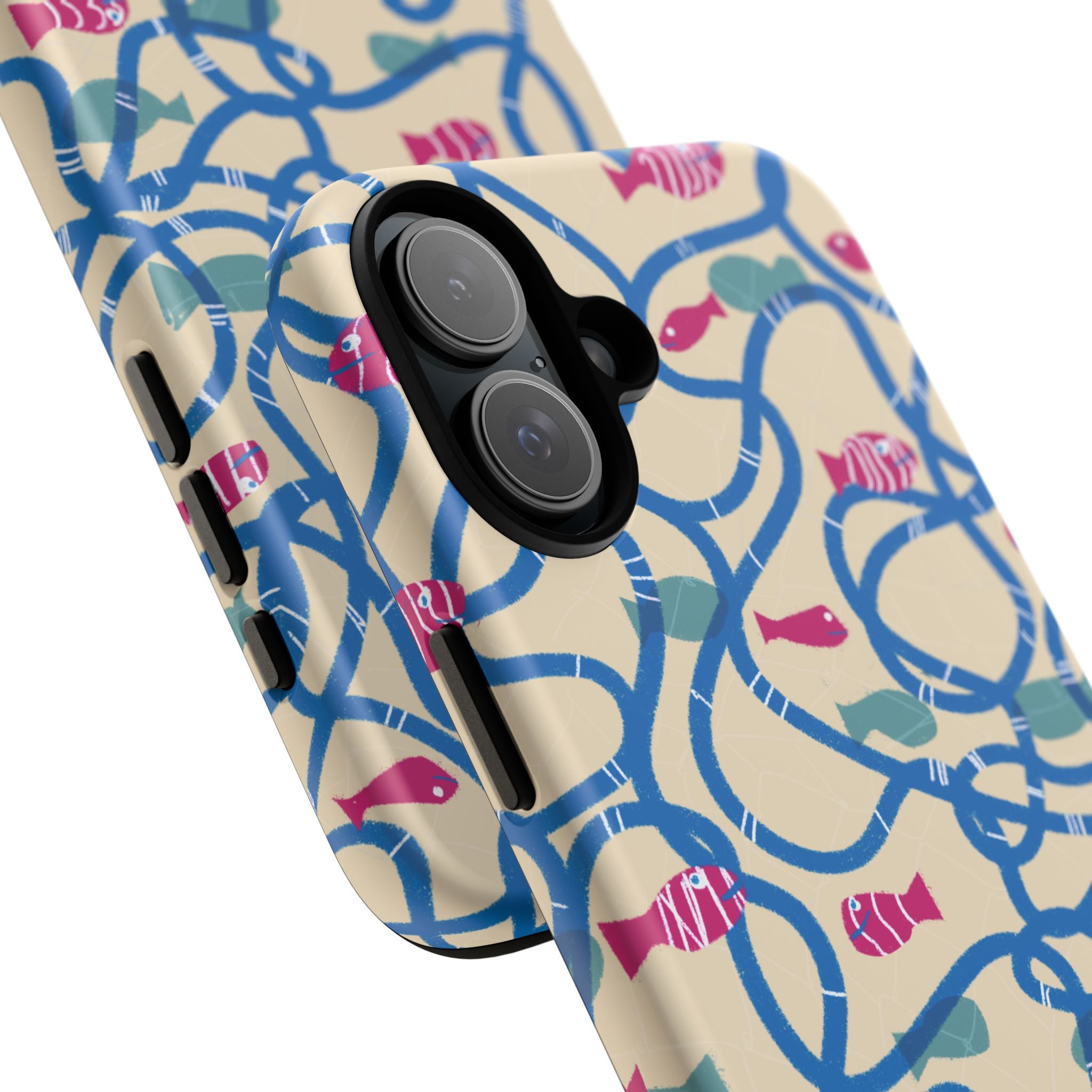 Good Catch – Coral Dance Tough Phone Case