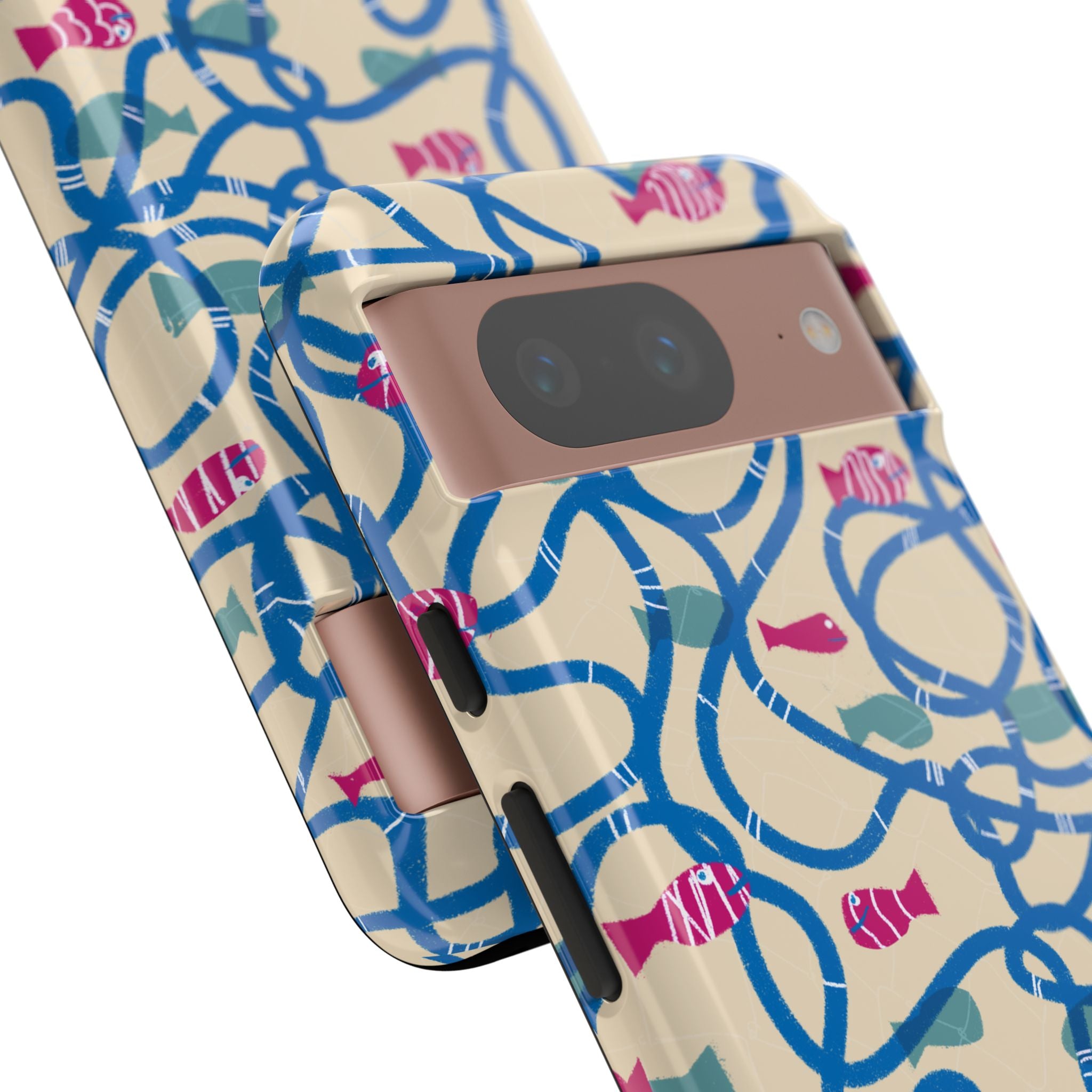 Good Catch – Coral Dance Tough Phone Case