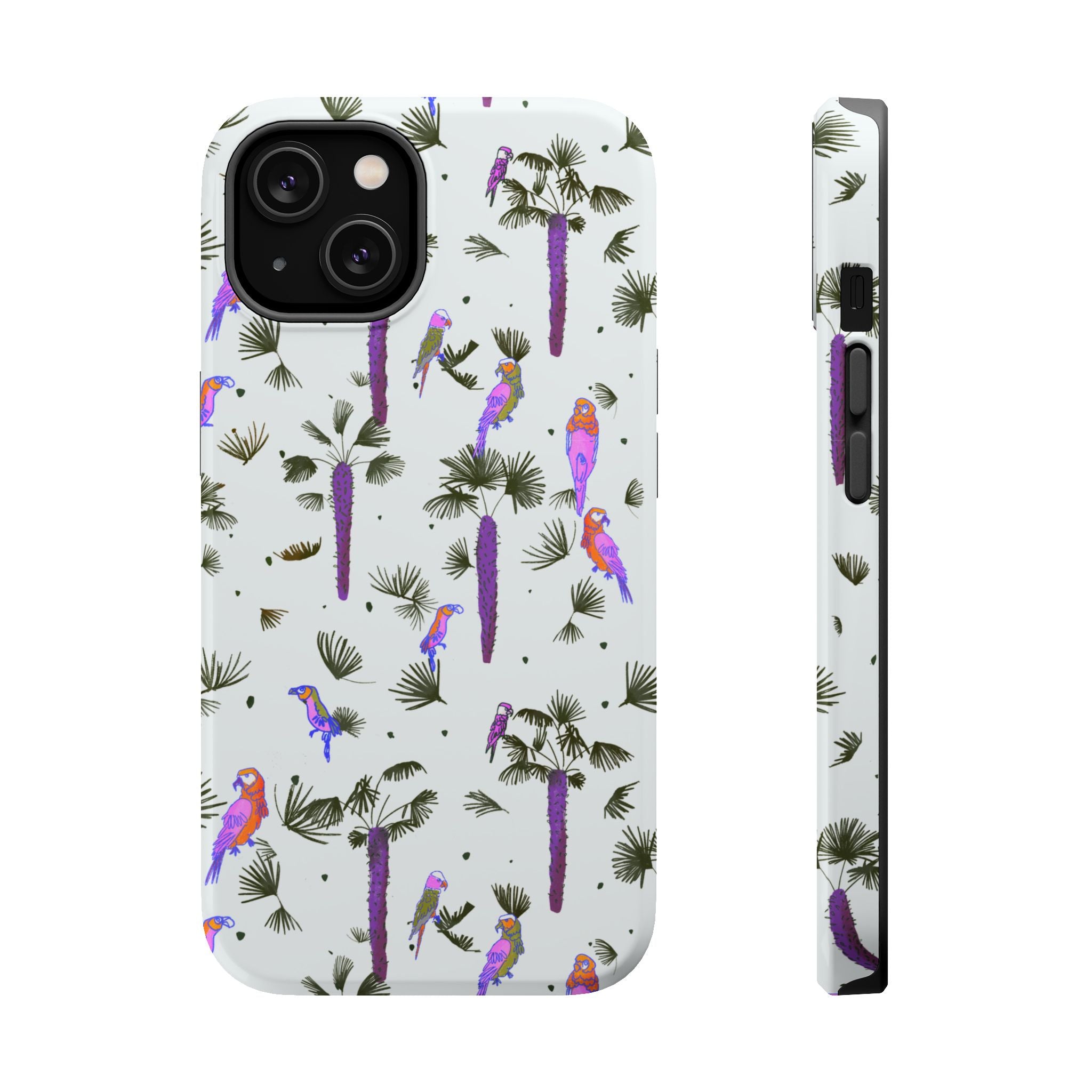 Tropical Paradise iPhone Case White
