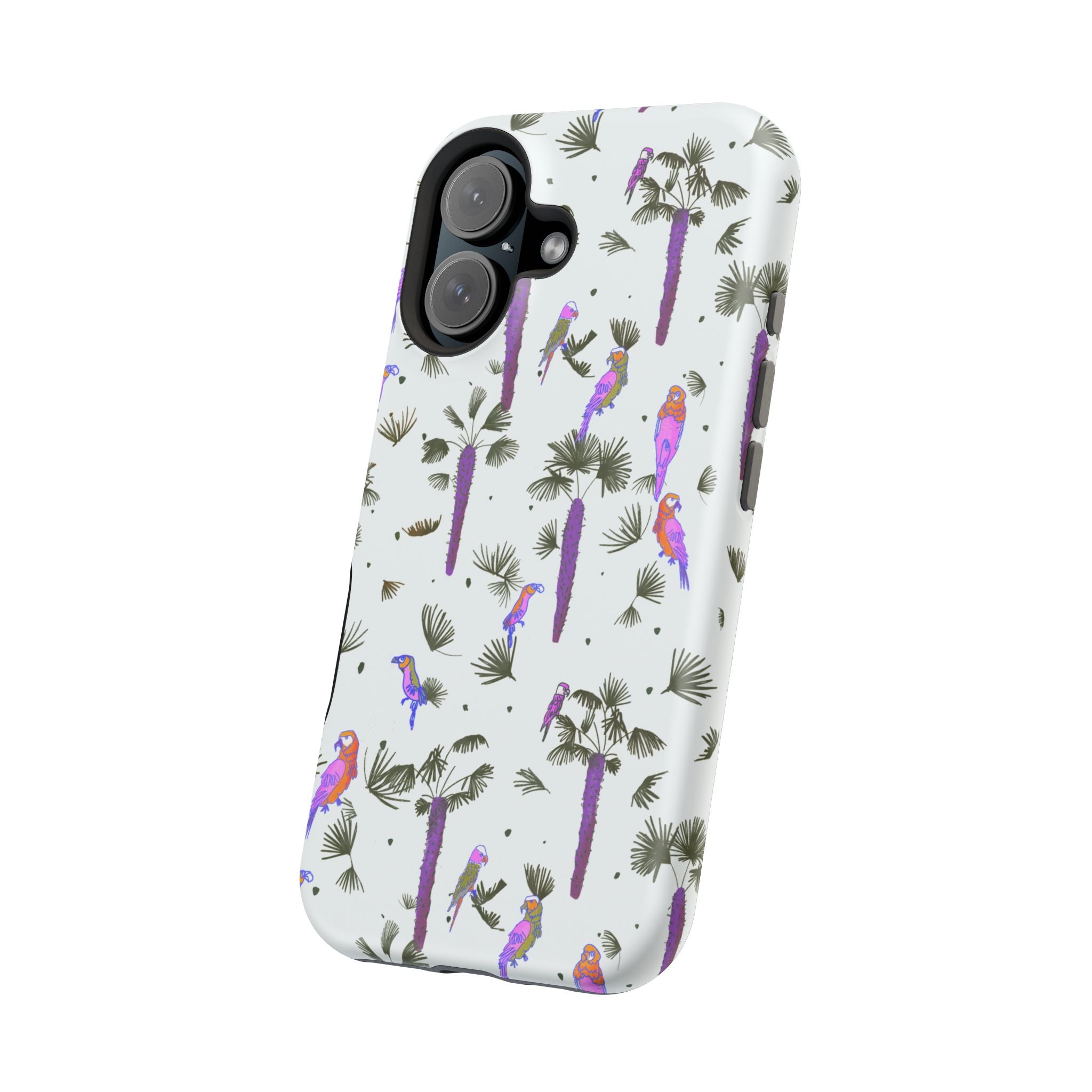 Tropical Paradise iPhone Case White