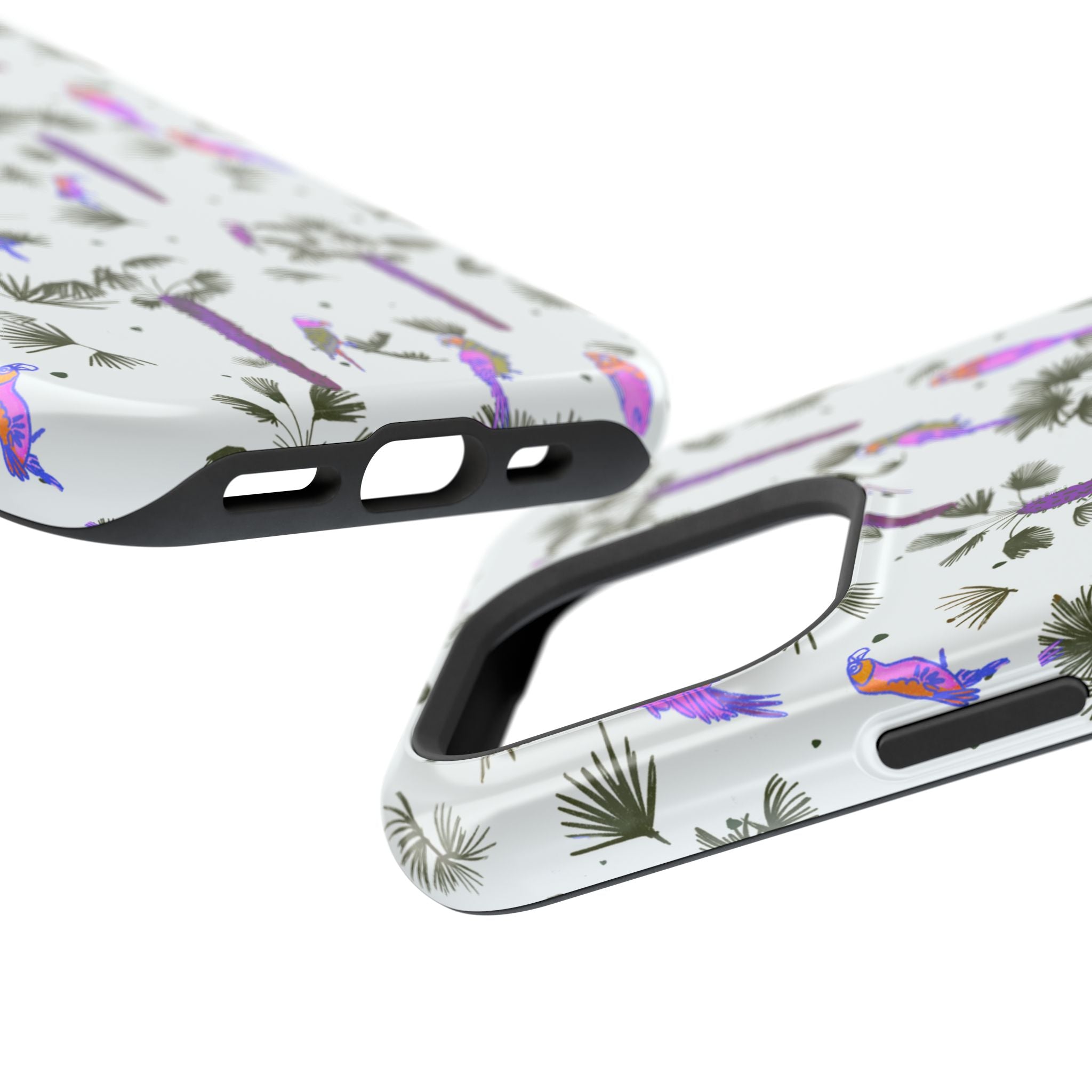 Tropical Paradise iPhone Case White