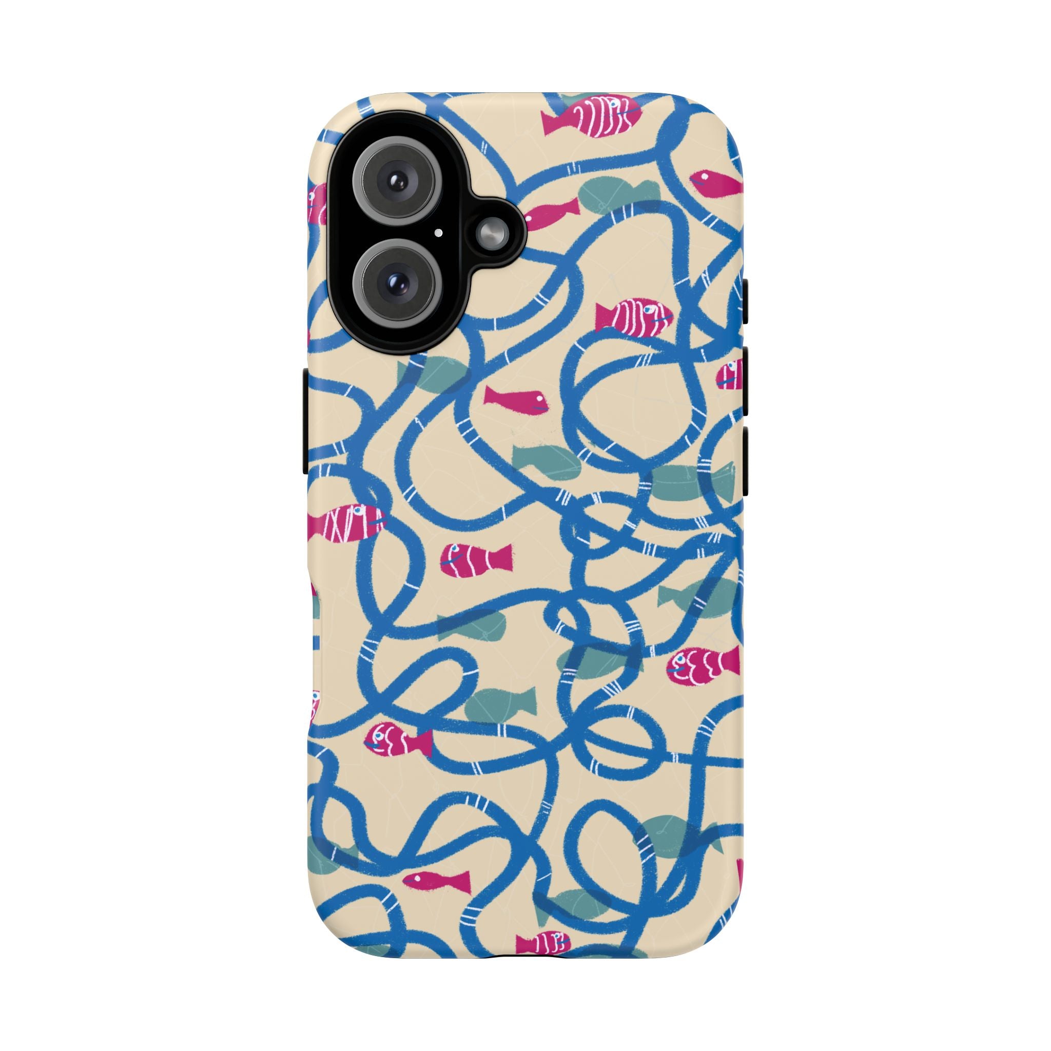 Good Catch – Coral Dance Tough Phone Case