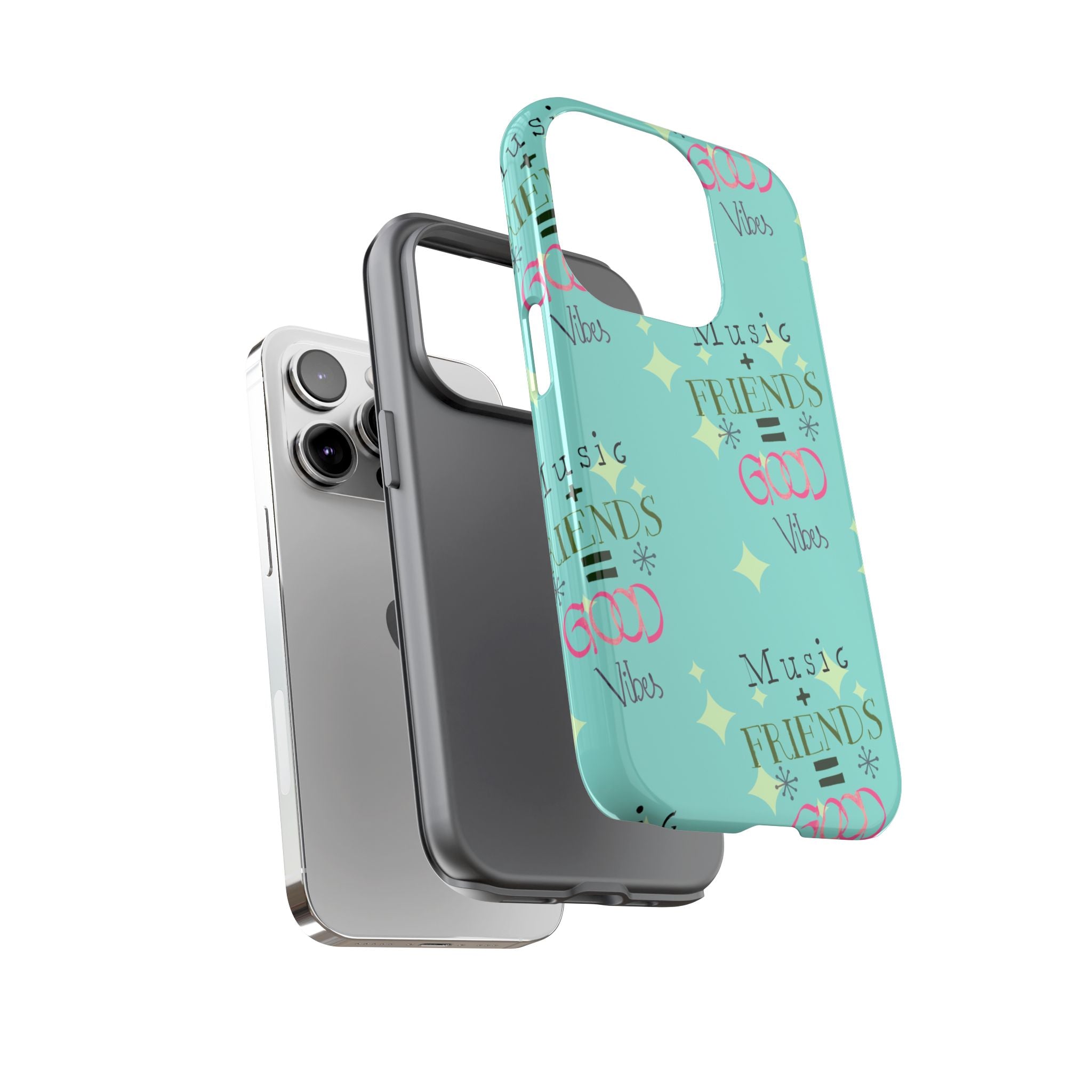 Good Vibes Case Mint Party