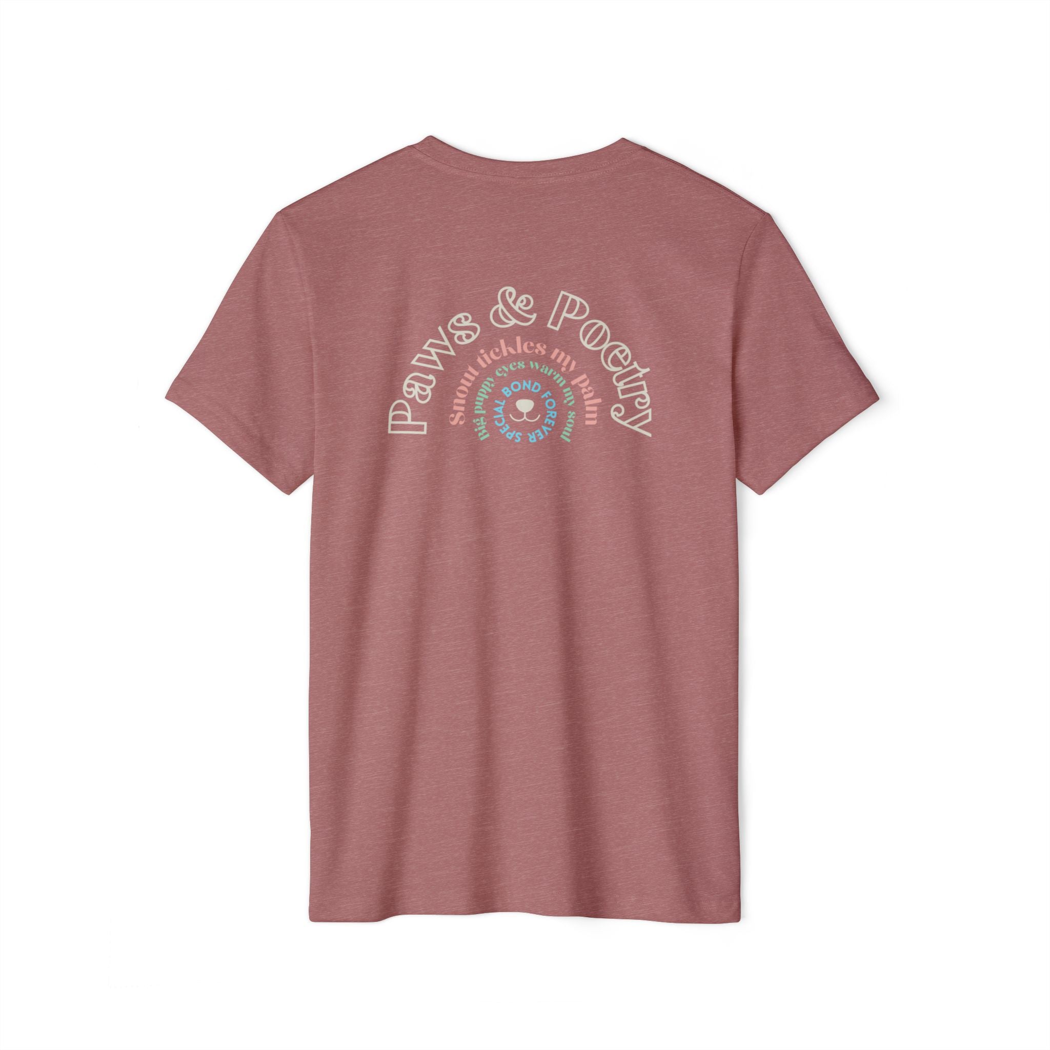 Paws & Poetry – Eco Unisex T-Shirt