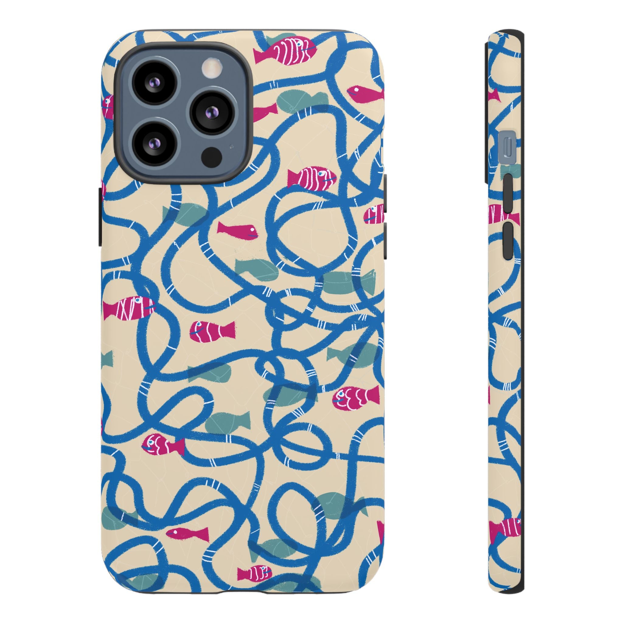Good Catch – Coral Dance Tough Phone Case