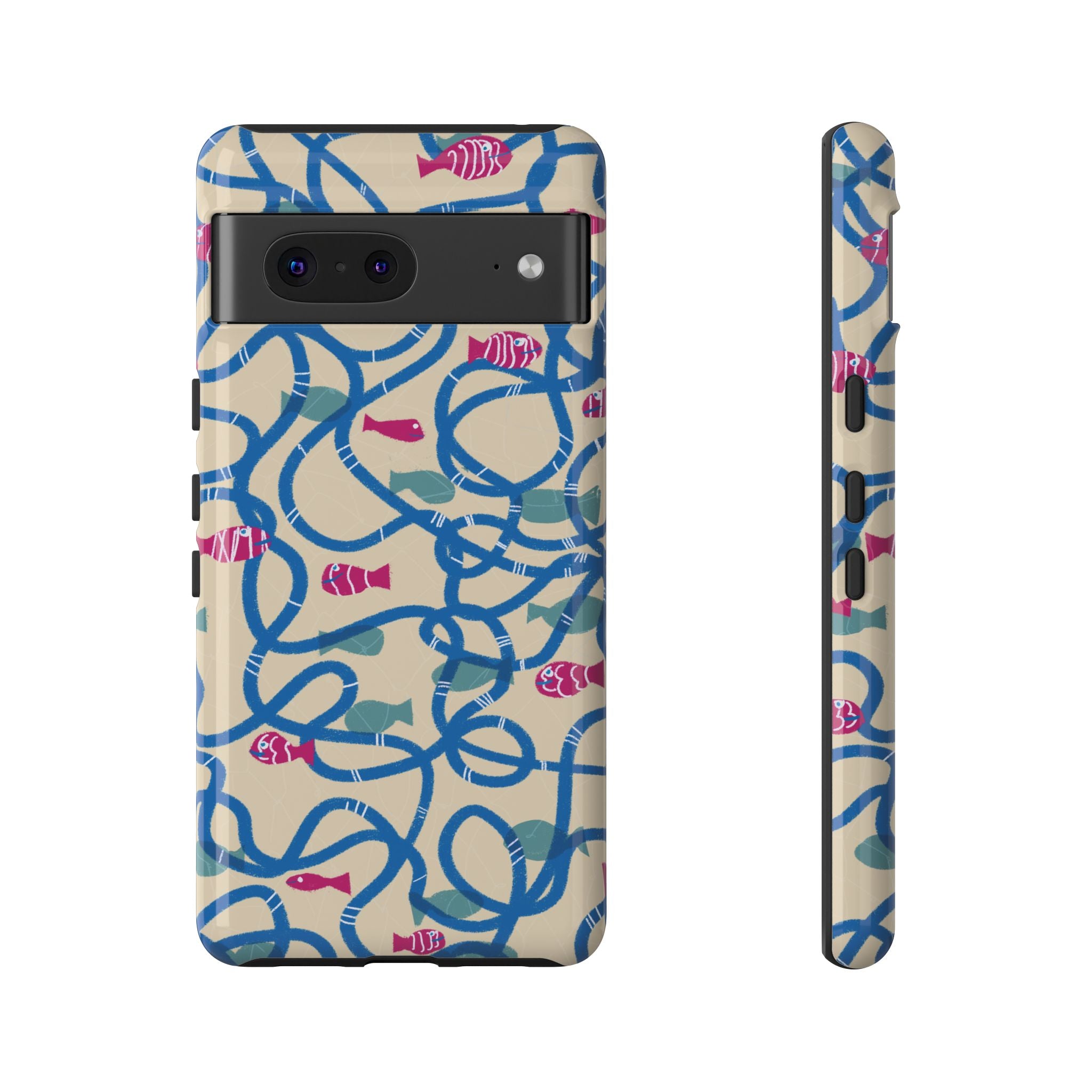 Good Catch – Coral Dance Tough Phone Case