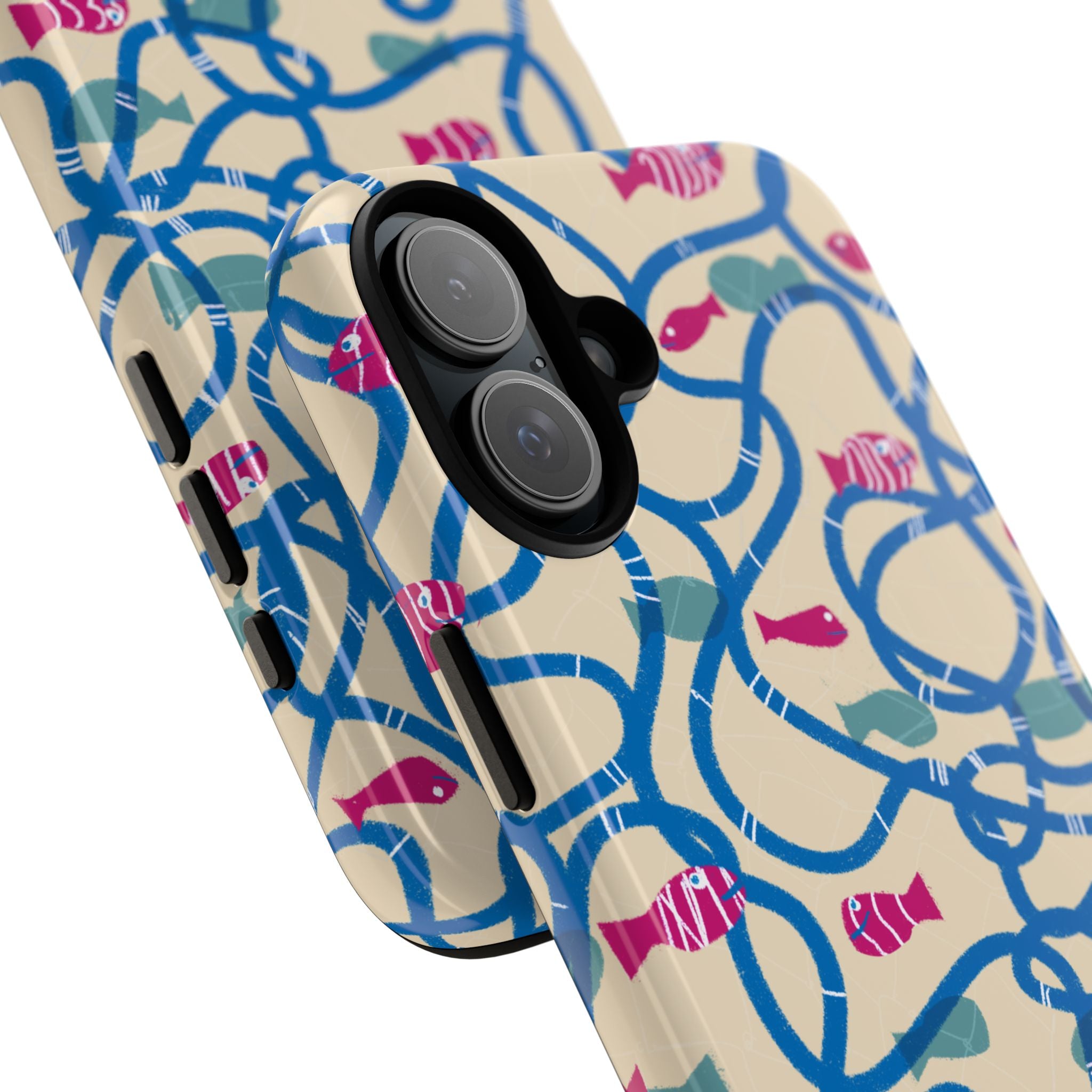 Good Catch – Coral Dance Tough Phone Case