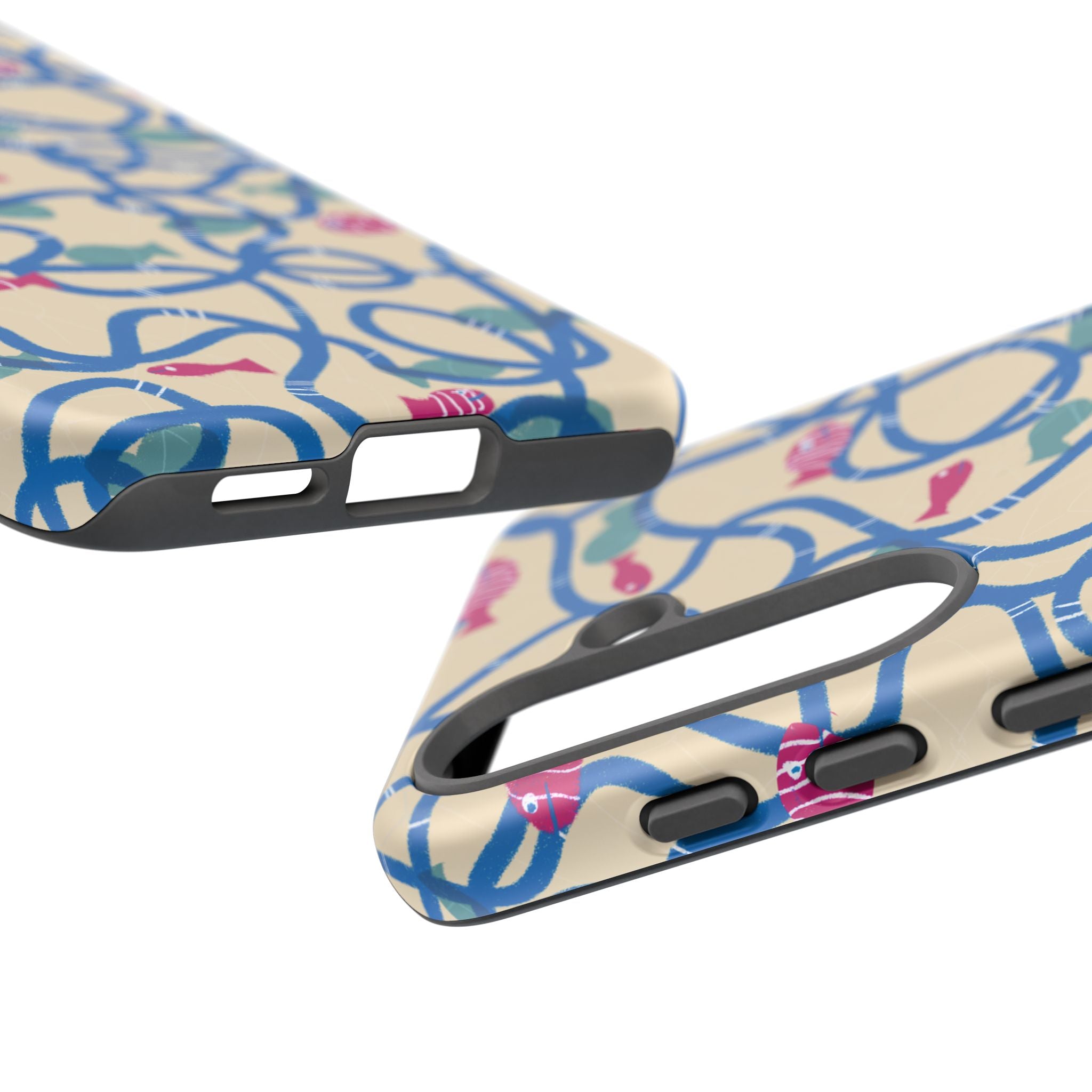 Good Catch – Coral Dance Tough Phone Case